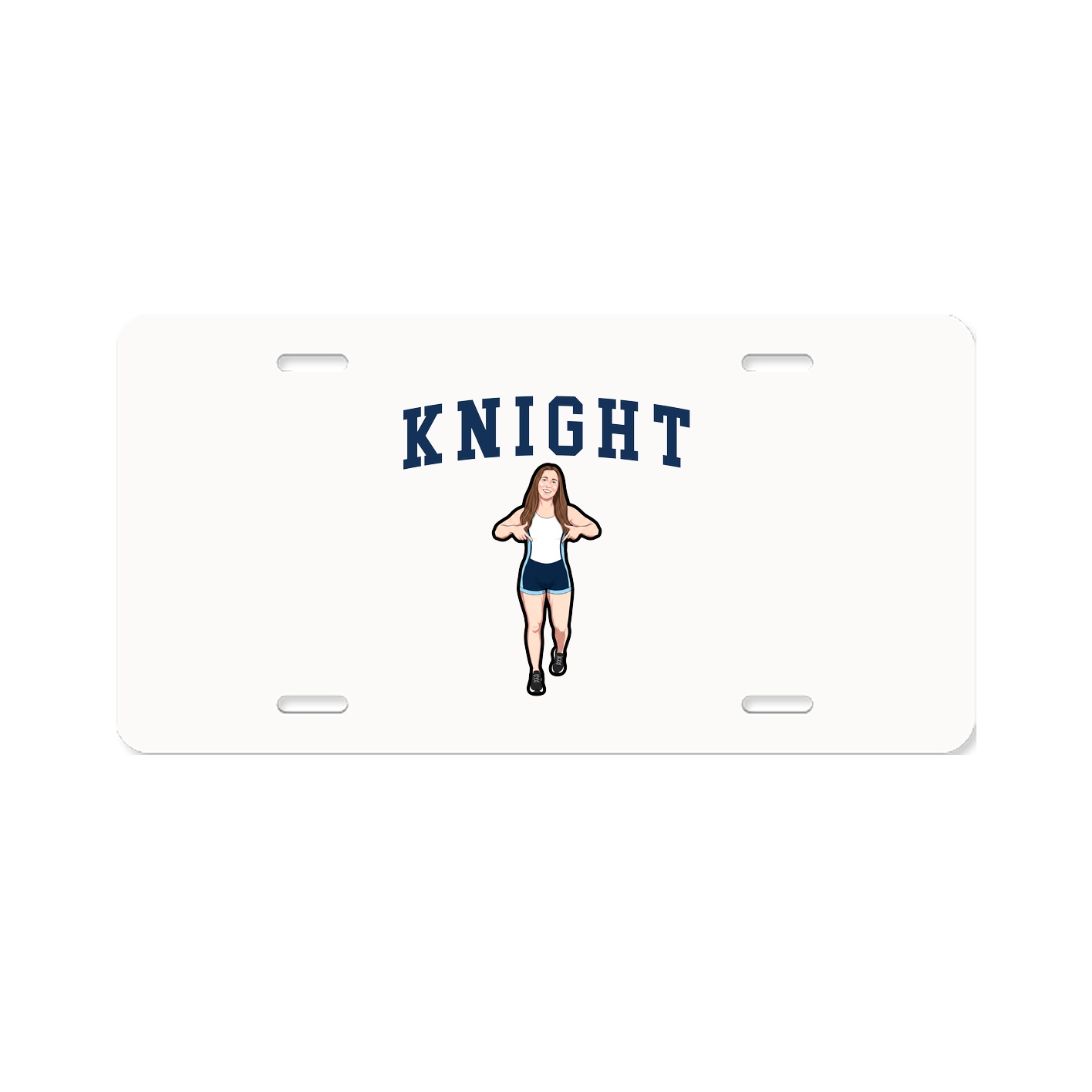 License Plate — Shirsey in Classic