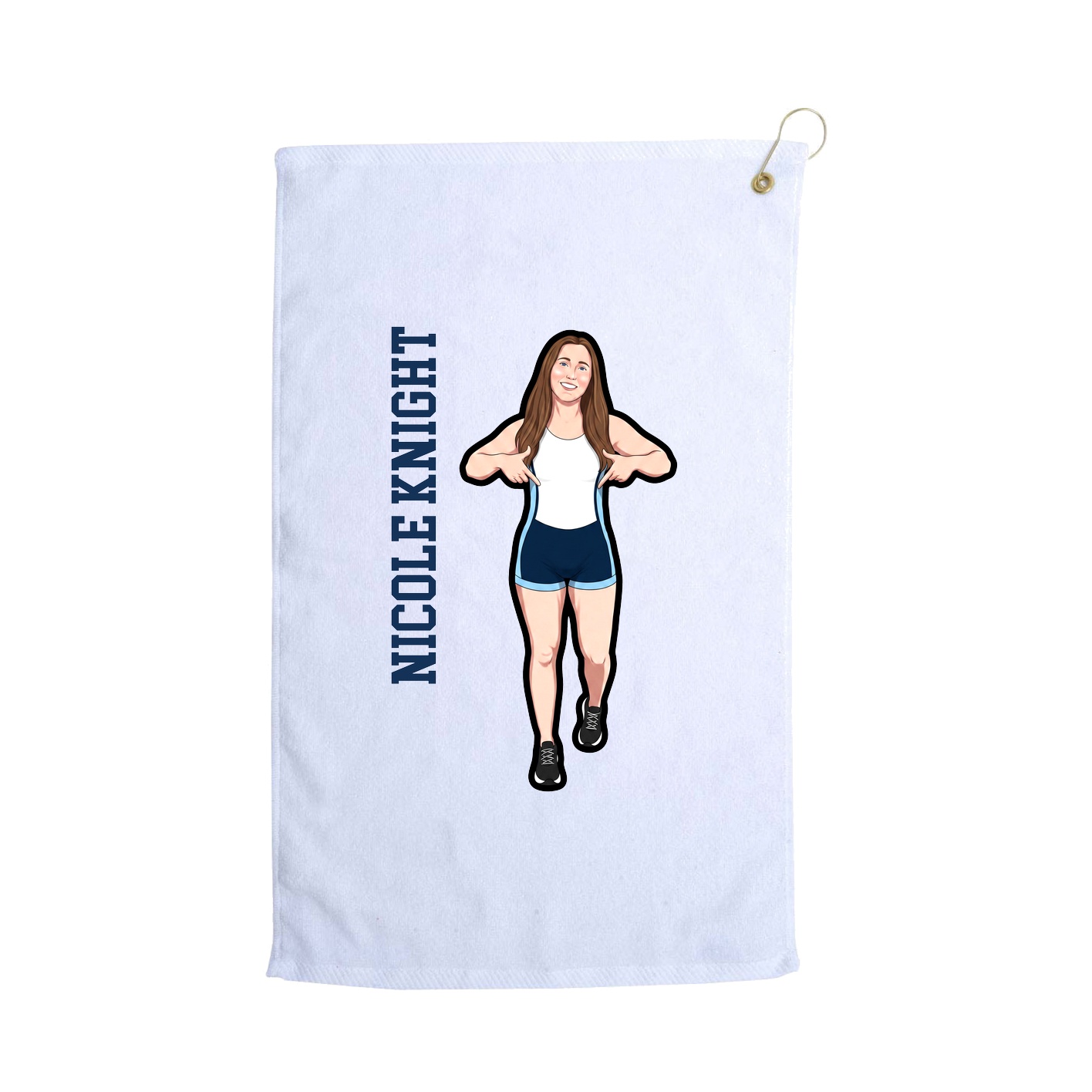 Terry Velour Golf Towel