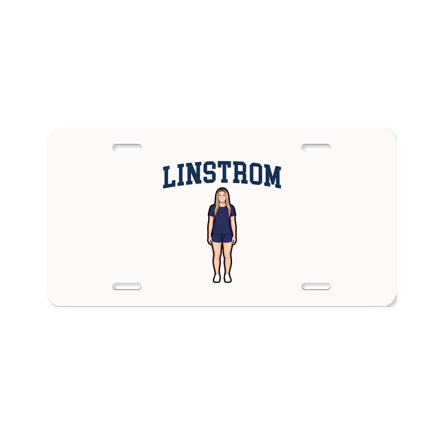 License Plate — Shirsey in Classic