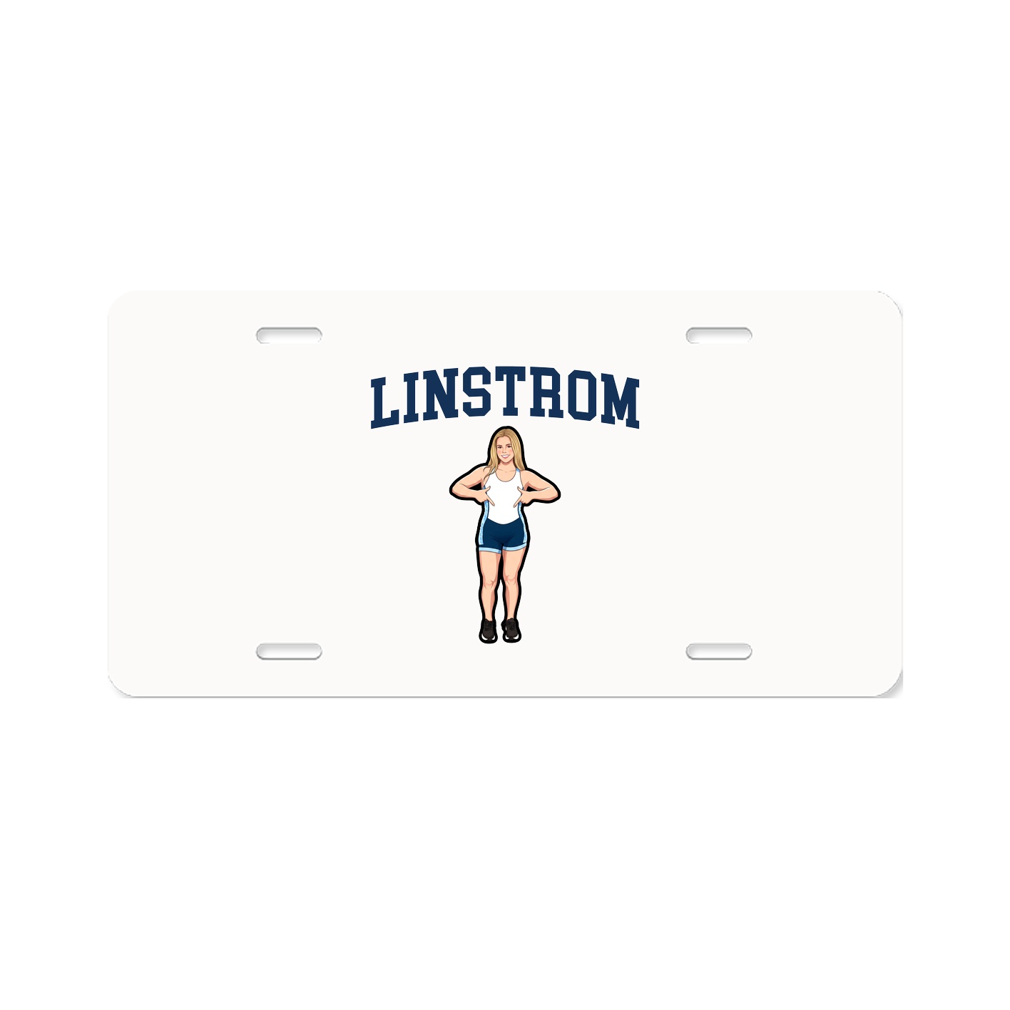License Plate — Shirsey in Classic