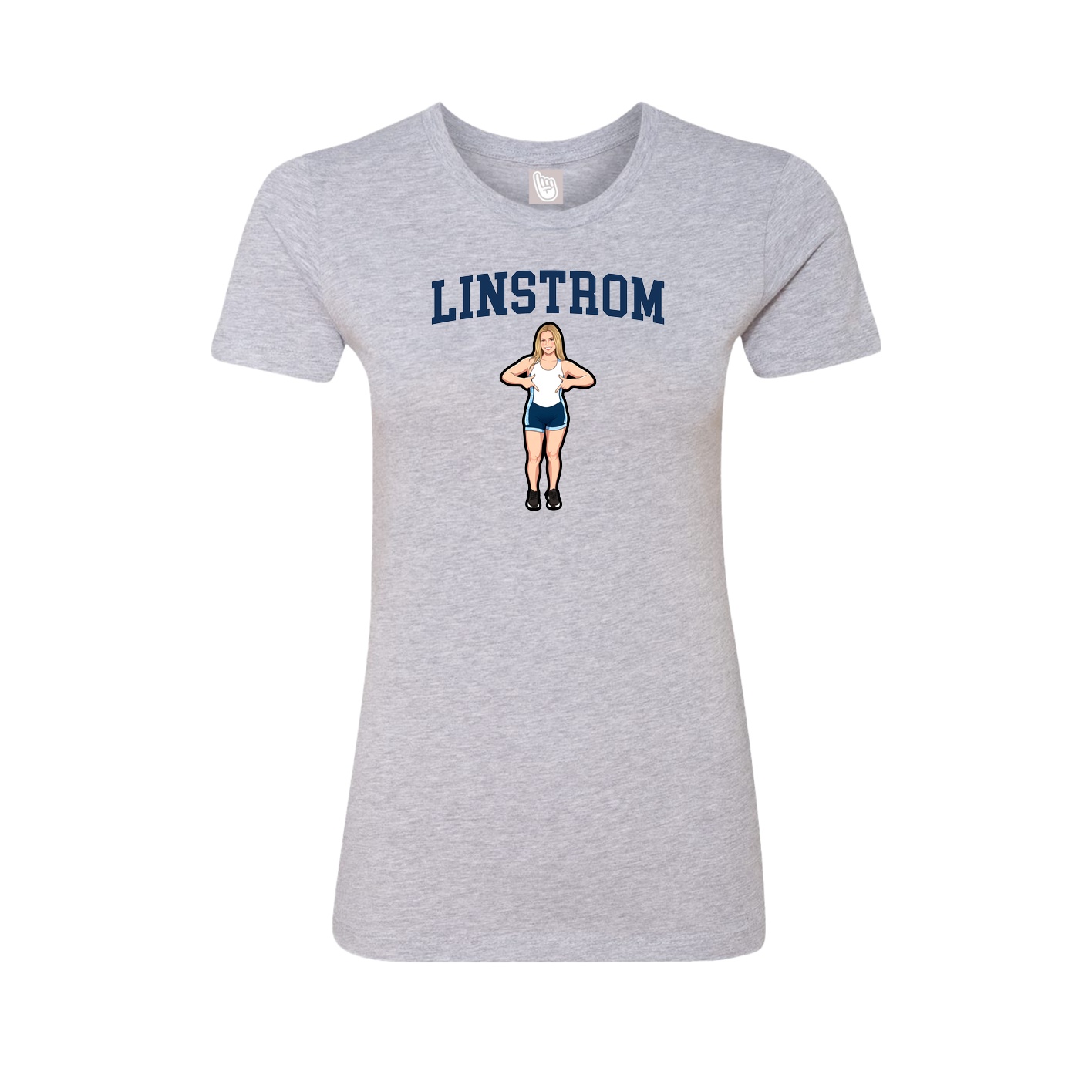 Womens Tee — Shirsey in Grey