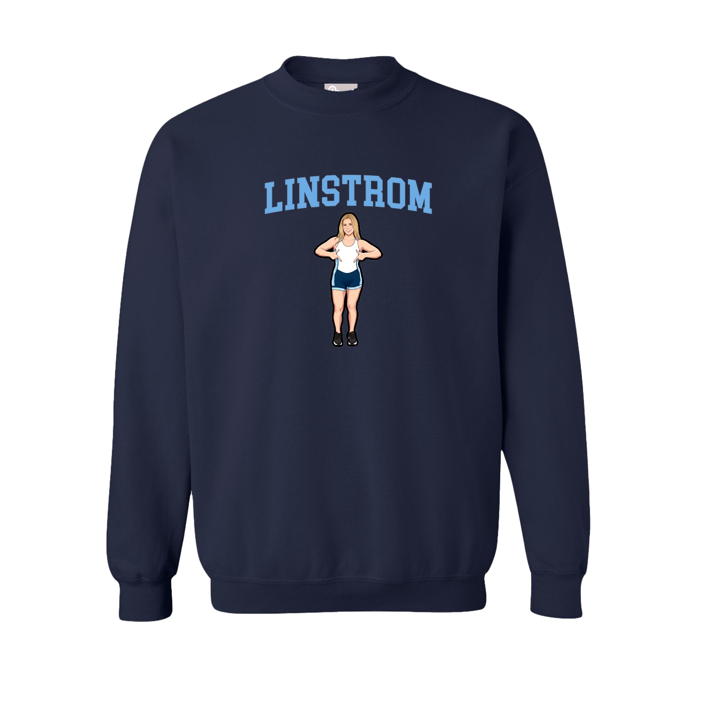 Fleece Crew — Shirsey in Navy