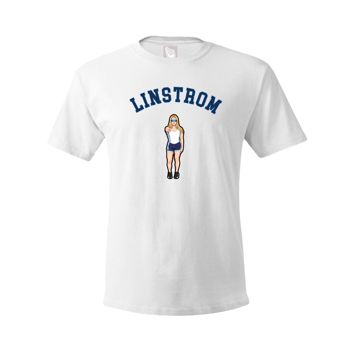 Youth Tee — Shirsey Arch in White