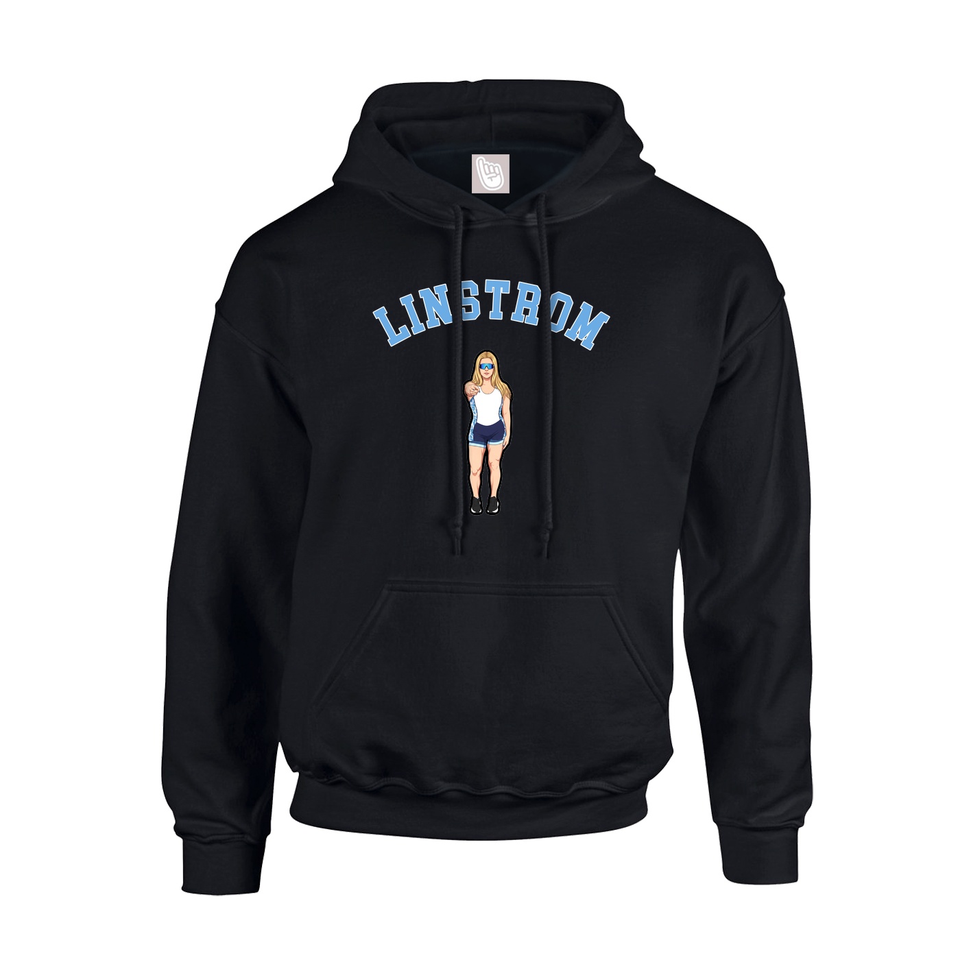 Youth Hoodie — Shirsey Arch in Black
