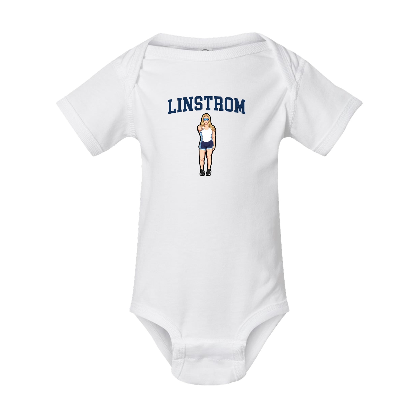 Baby Onesie — Shirsey in White