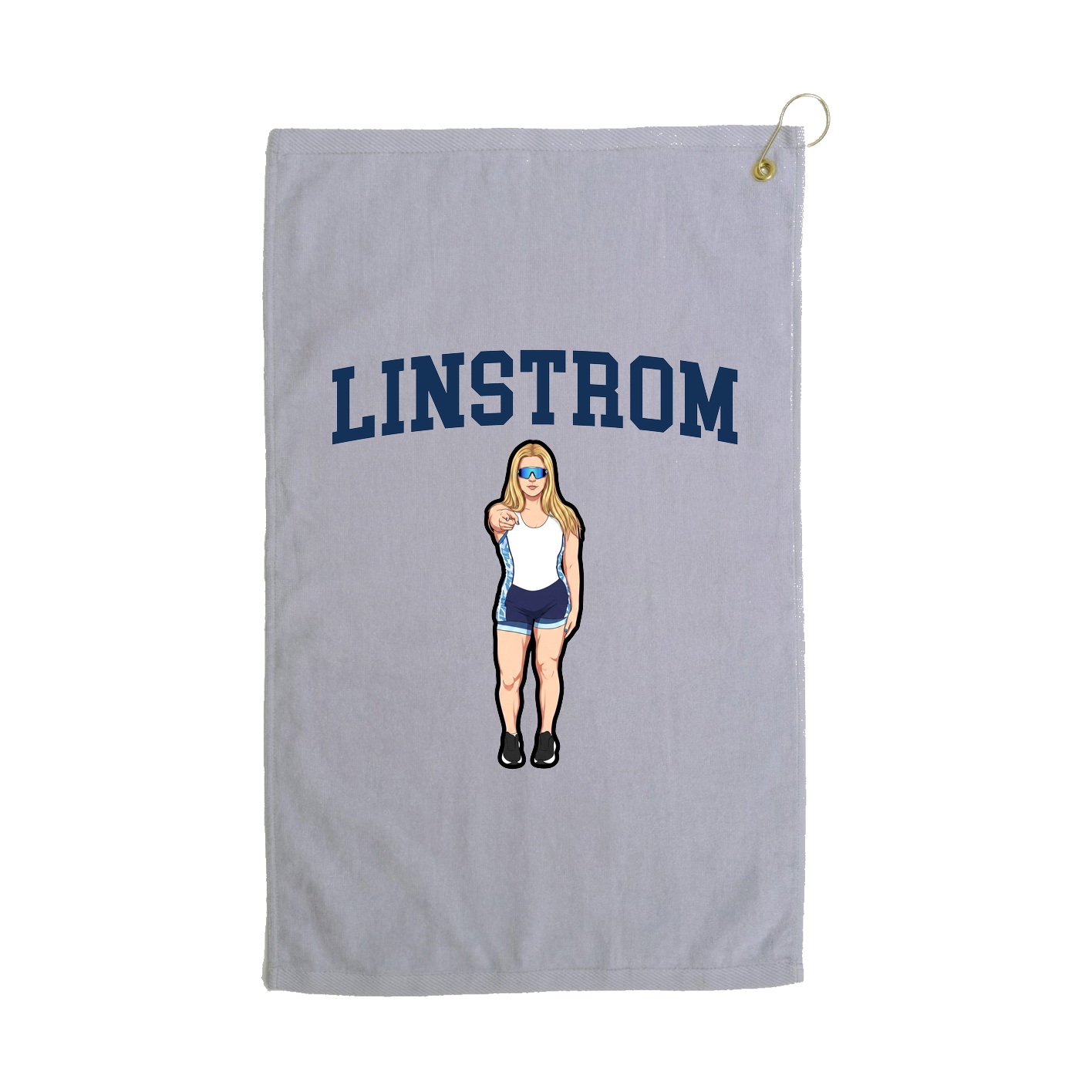 Golf Towel — Shirsey in Grey