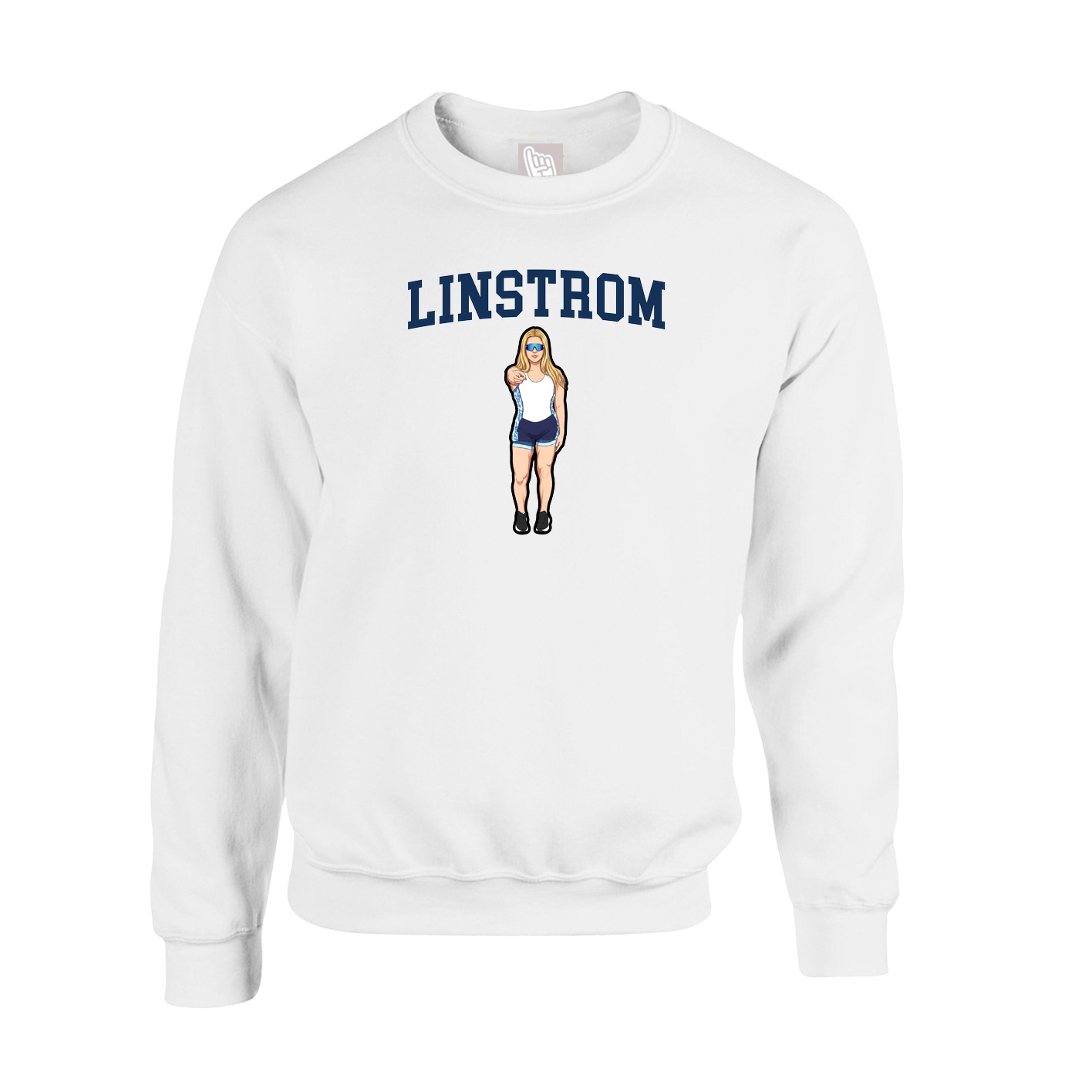 Fleece Crew — Shirsey in White