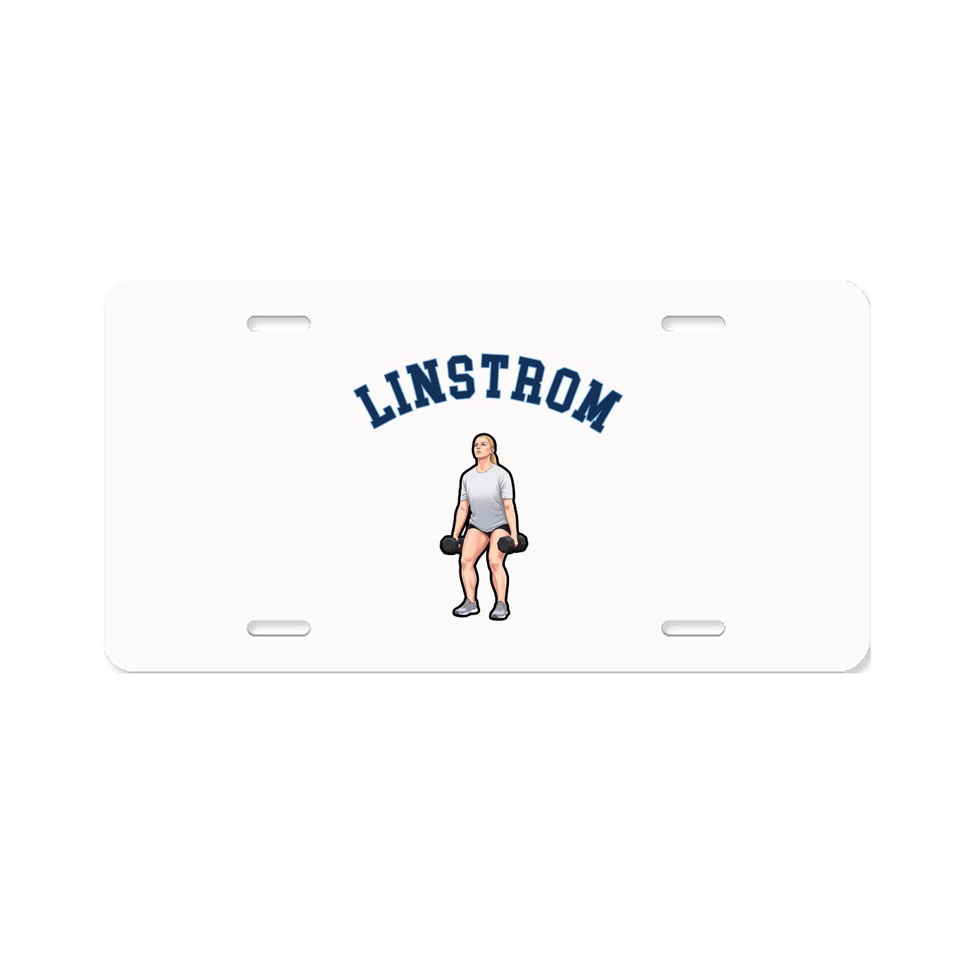 License Plate — Shirsey Arch in Classic