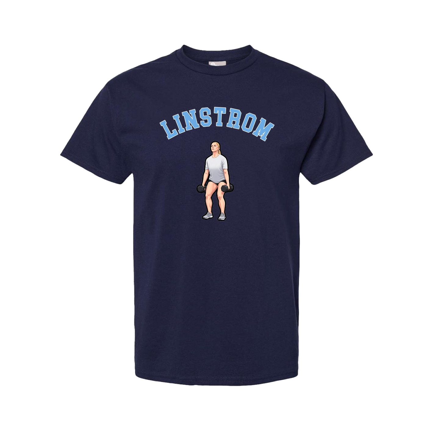 Youth Tee — Shirsey Arch in Navy