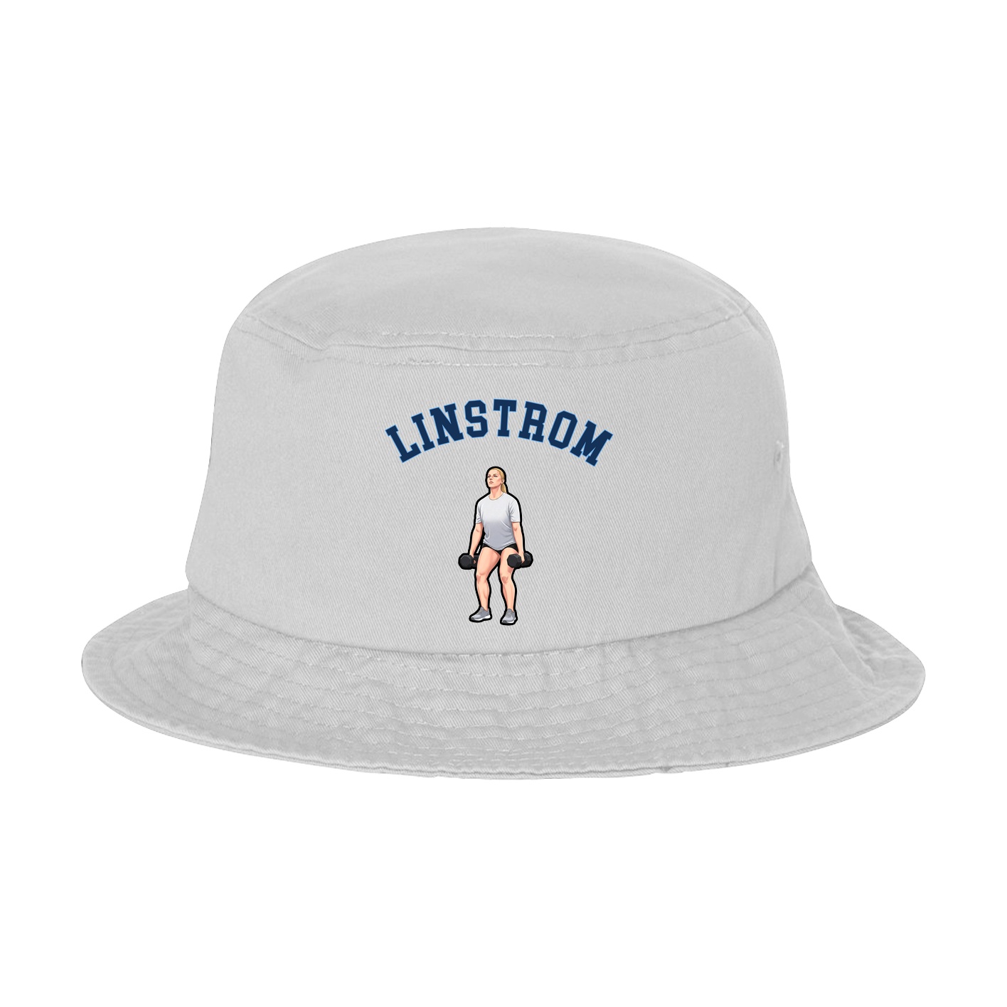 Bucket Cap — Shirsey Arch in White