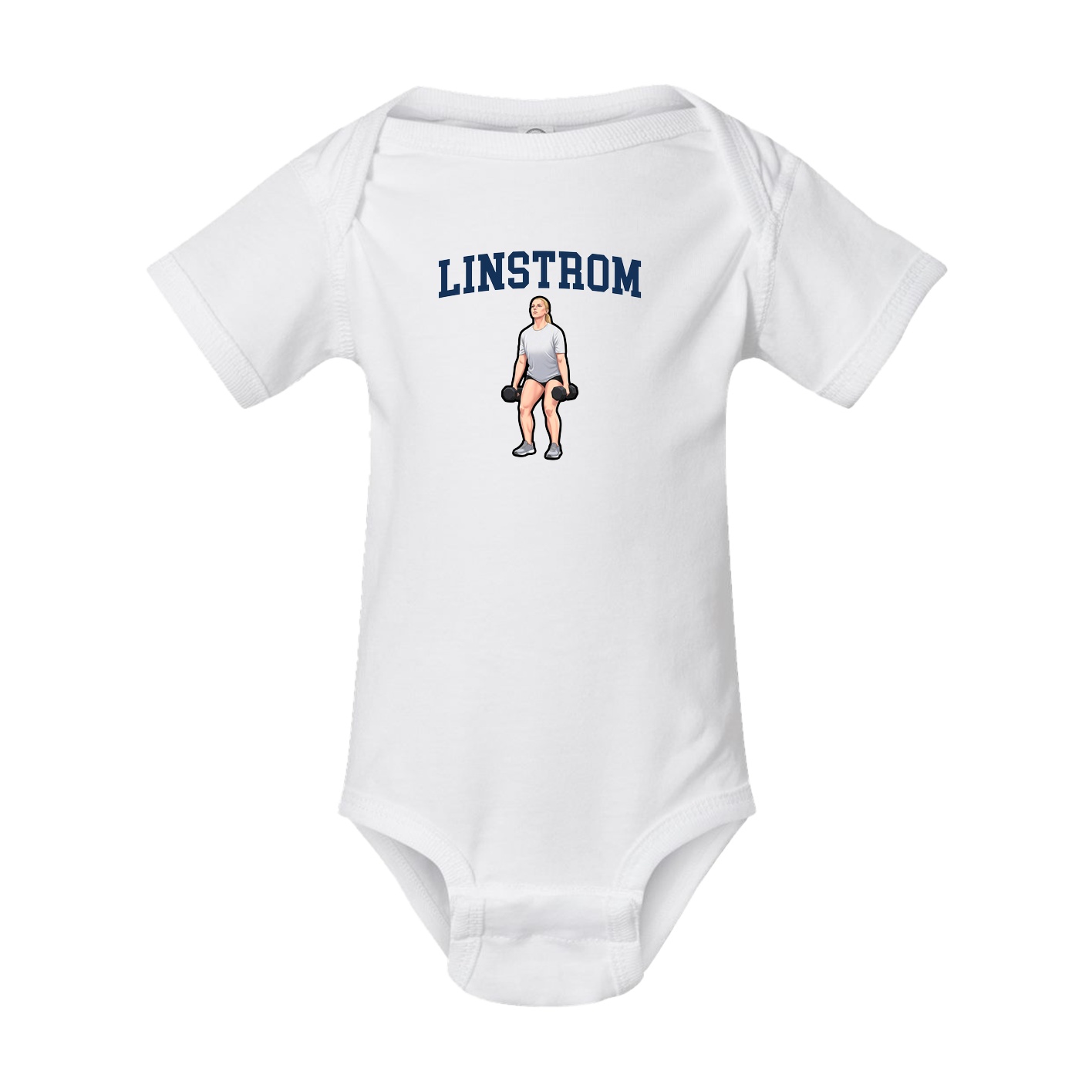 Baby Onesie — Shirsey in White