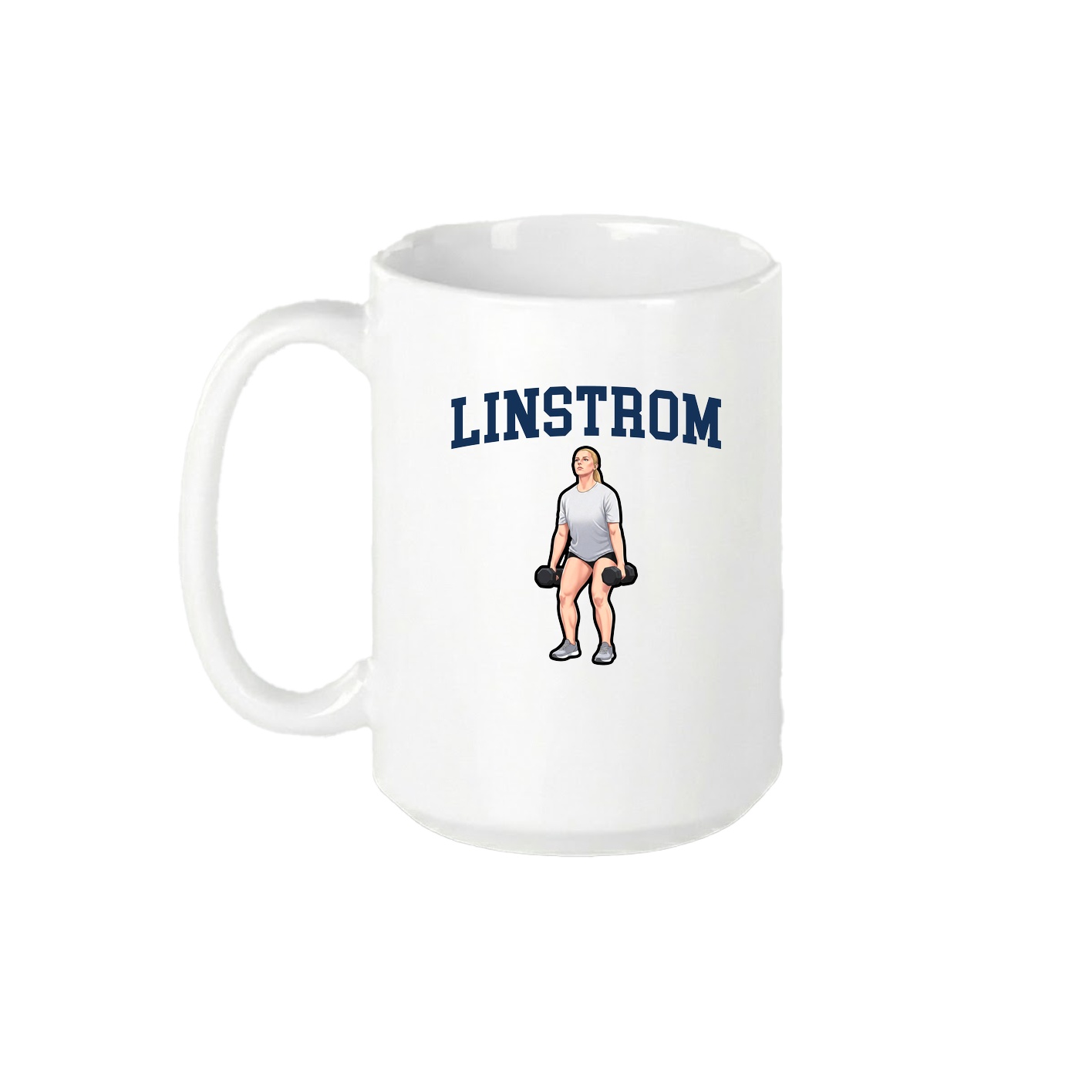 15oz Coffee Mug — Shirsey in White