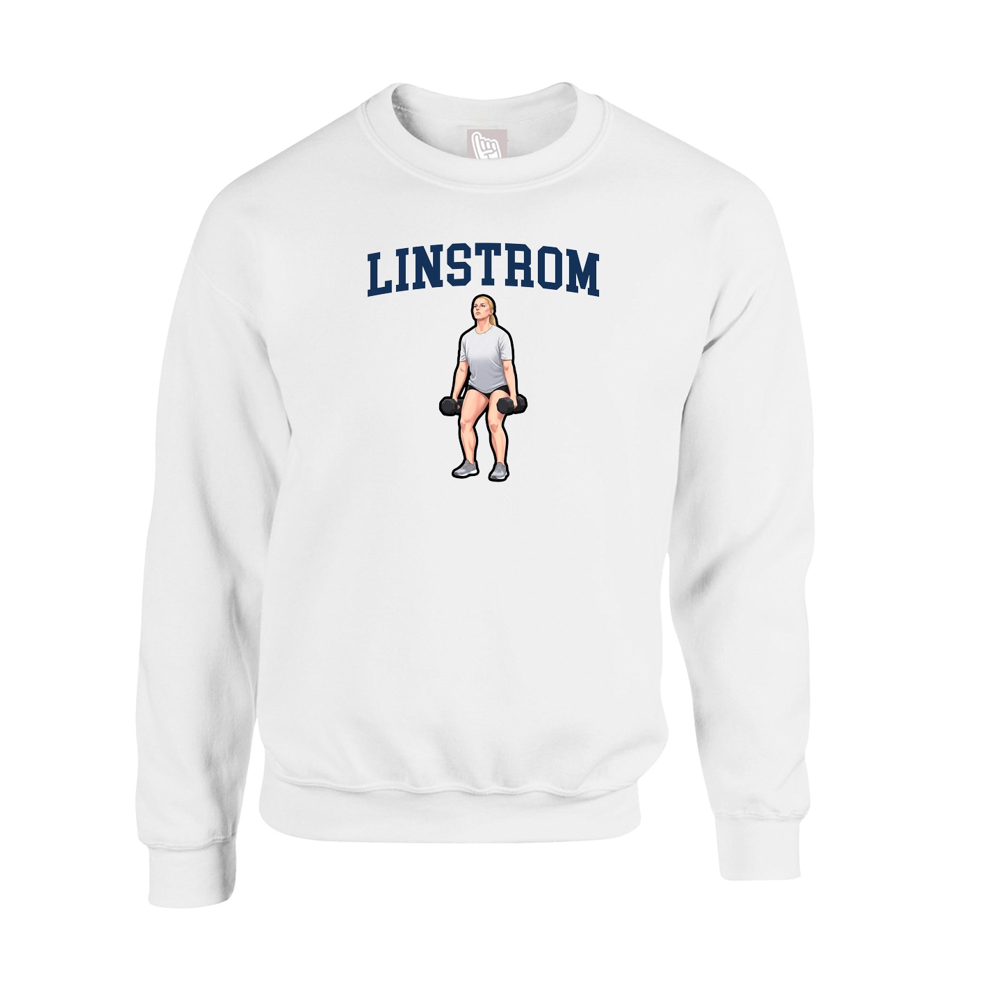 Fleece Crew — Shirsey in White