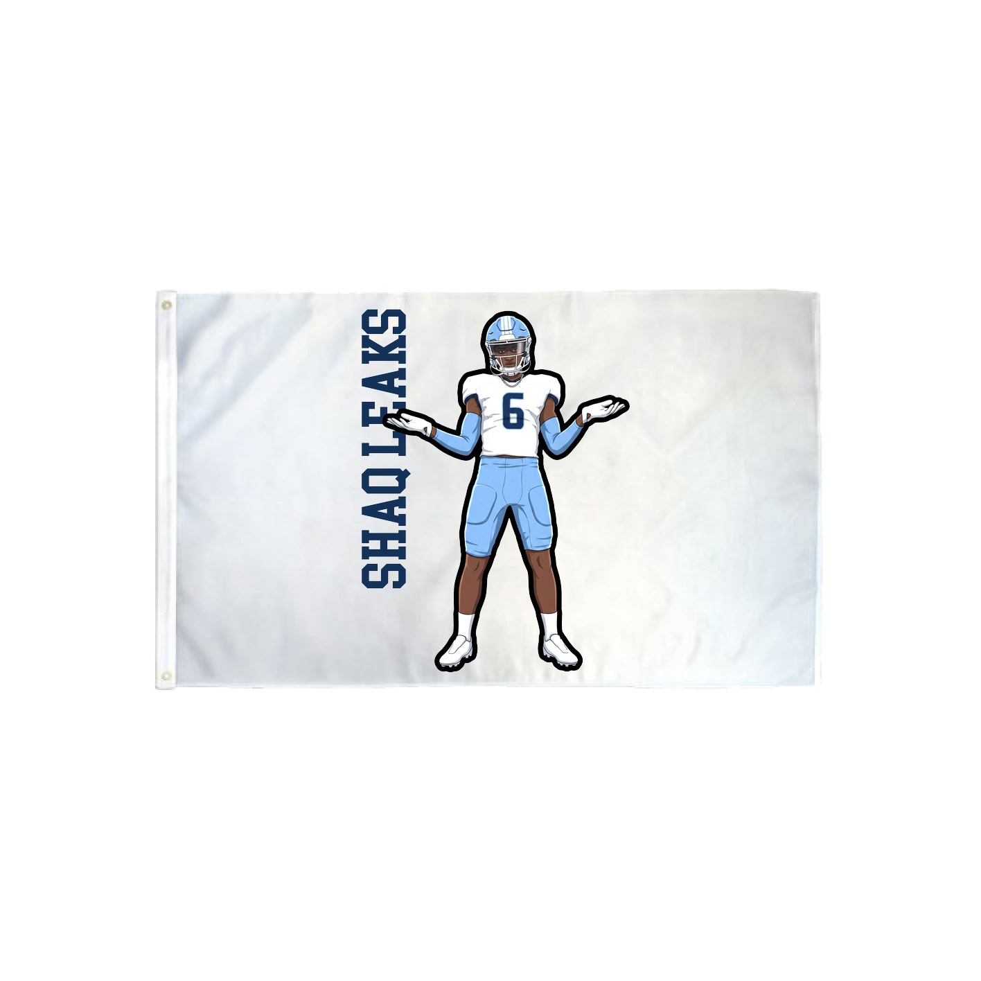3x5 Flag — Name Vertical in Classic