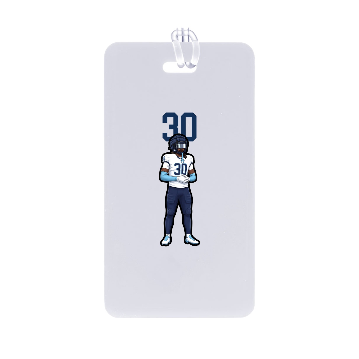 Bag Tag — Number Top in Classic