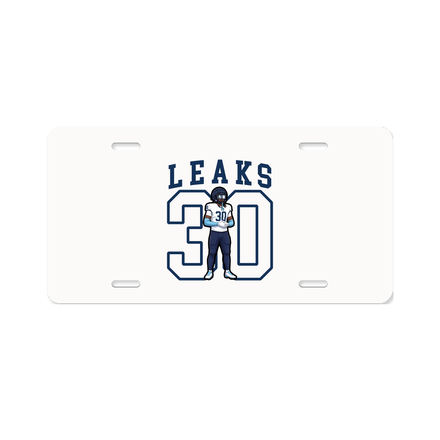 Aluminum License Plate