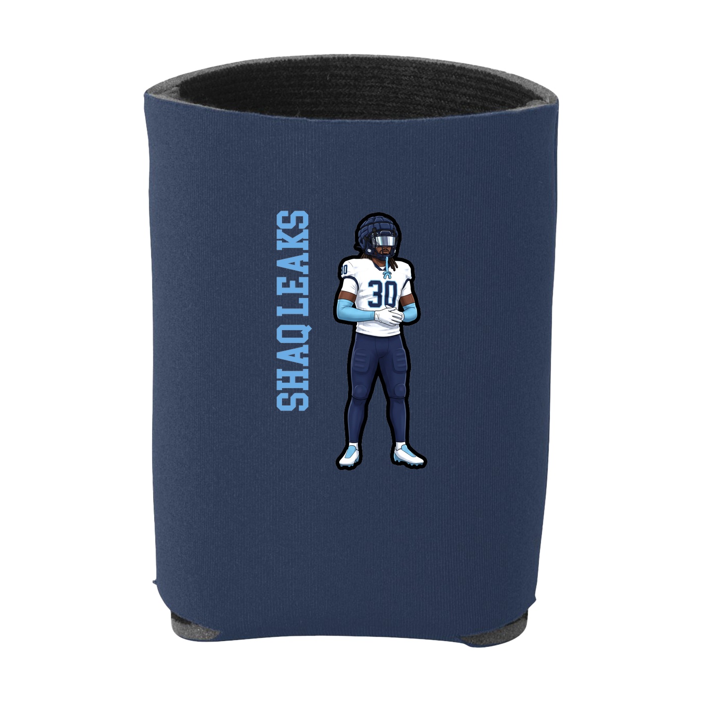 Can Holder — Name Vertical in Navy