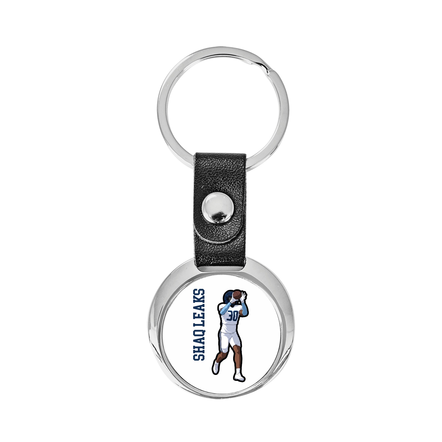 Key Chain — Name Vertical in Classic