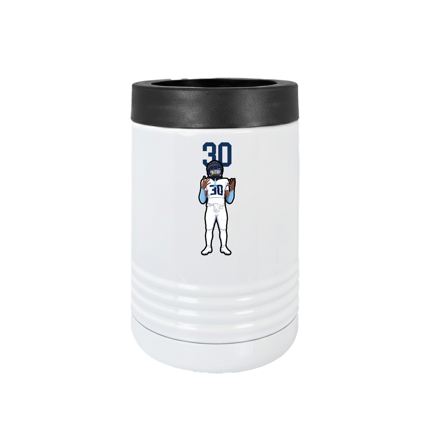 Beverage Holder — Number Top in White