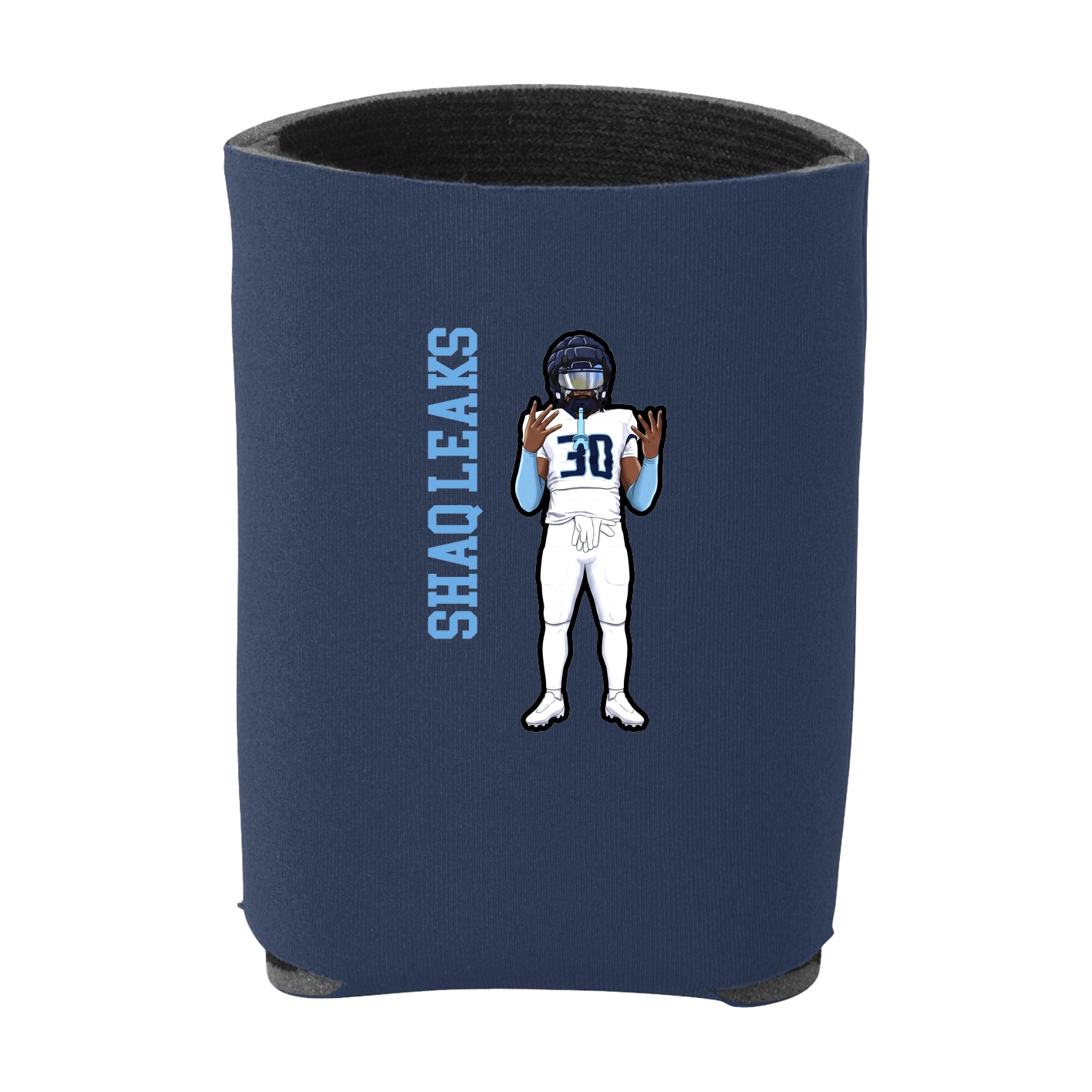 Can Holder — Name Vertical in Navy