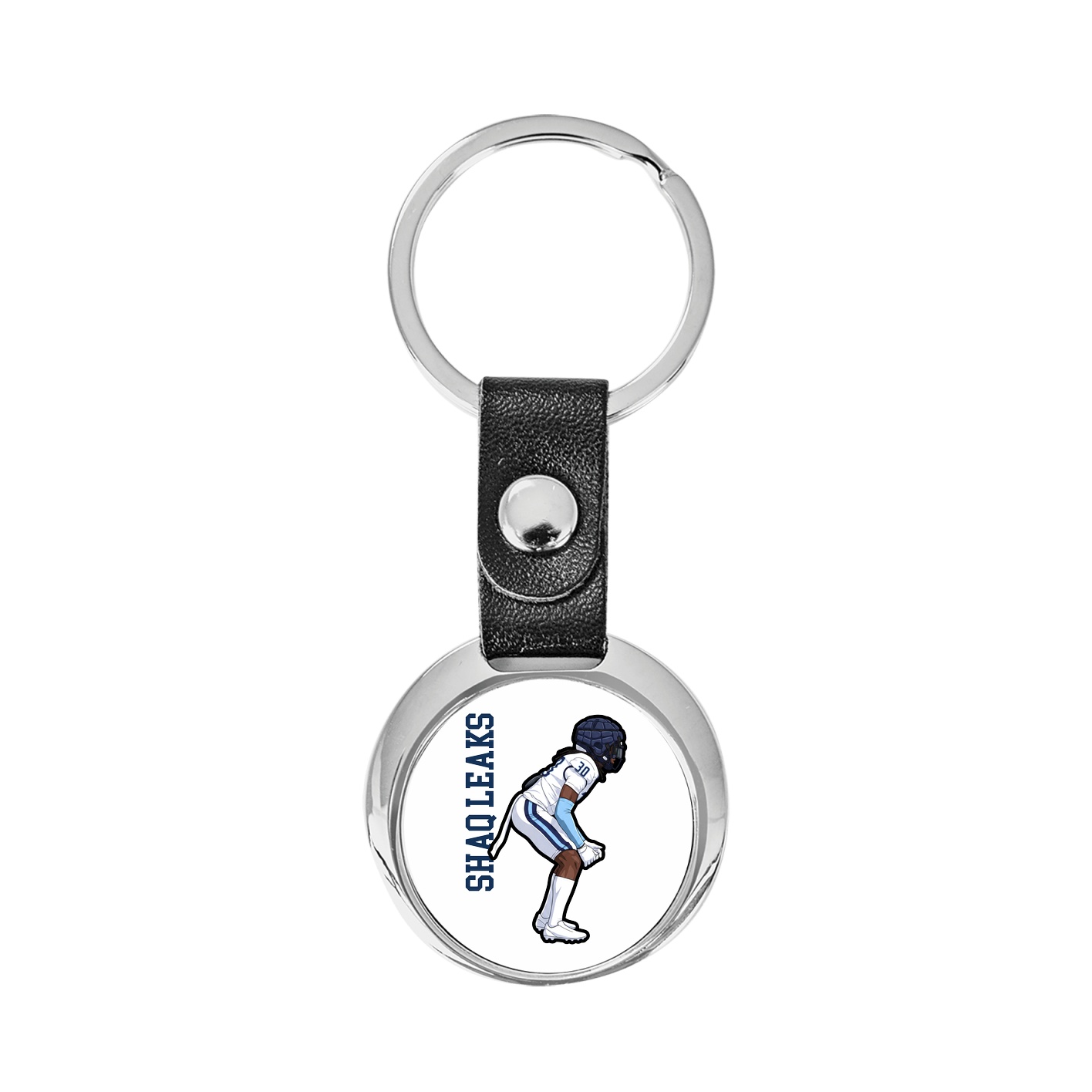 Key Chain — Name Vertical in Classic