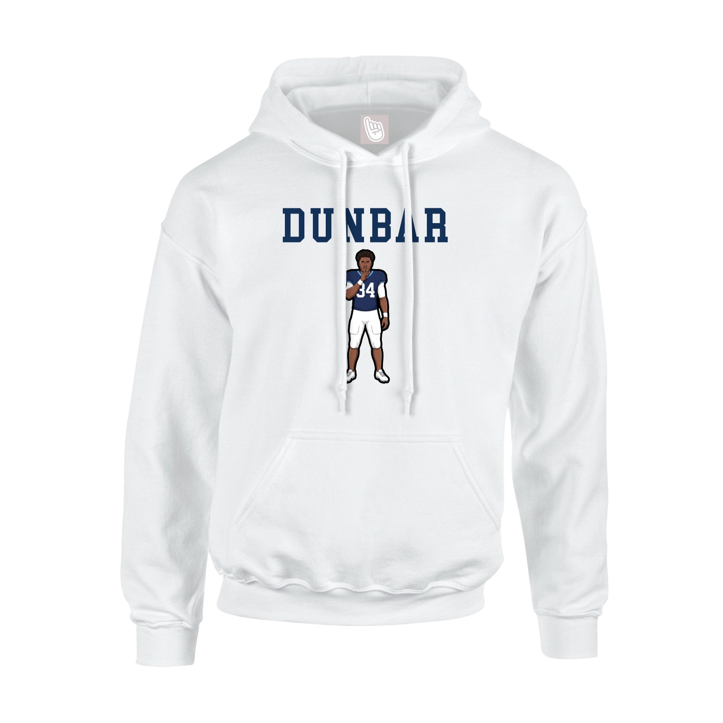 Hoodie — Shirsey in White