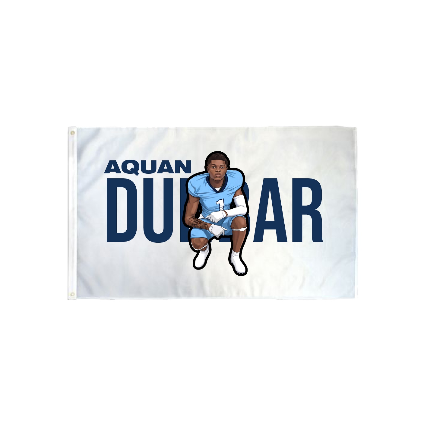 3x5 Flag — Player Name in Classic