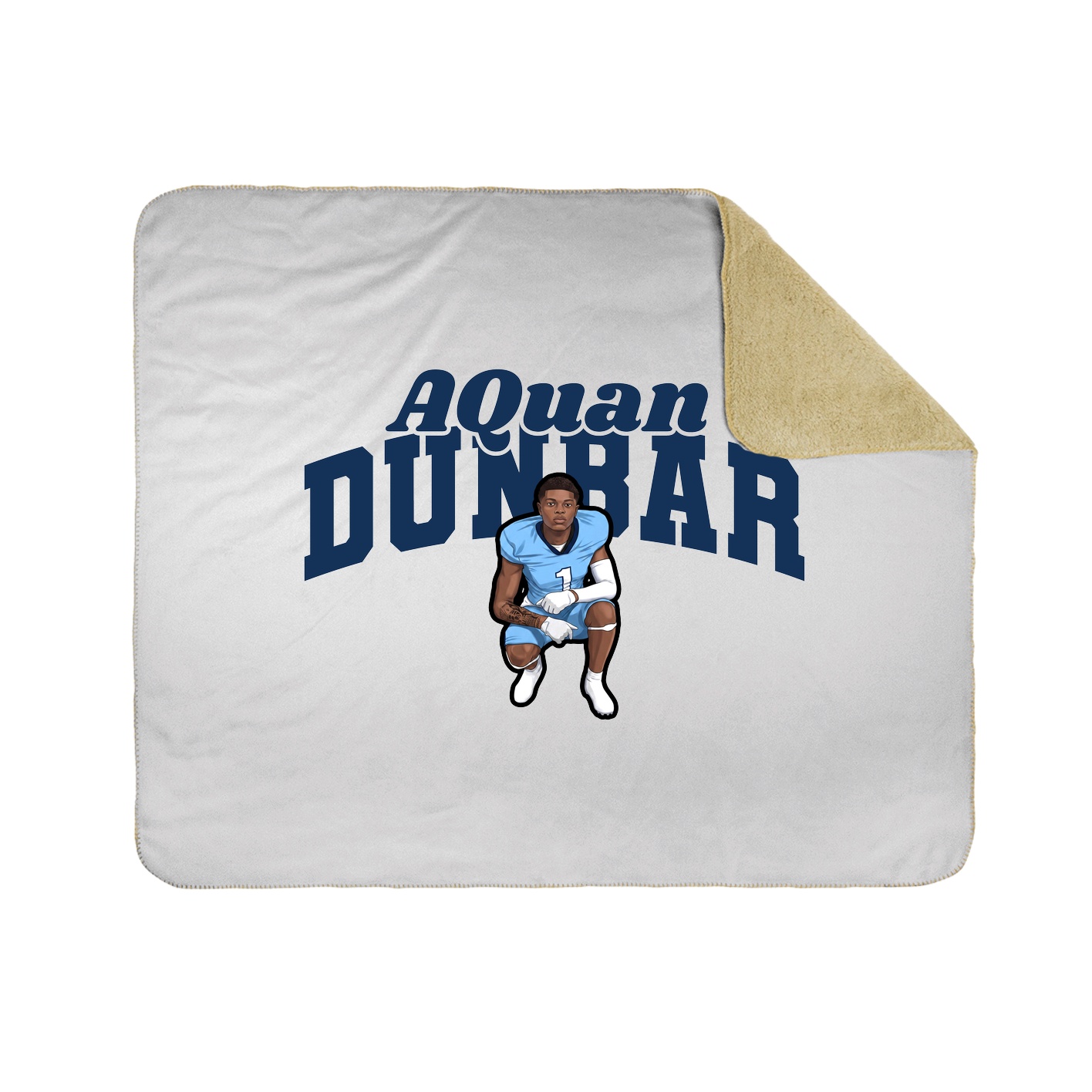 Throw Blanket — Signature Arch in White