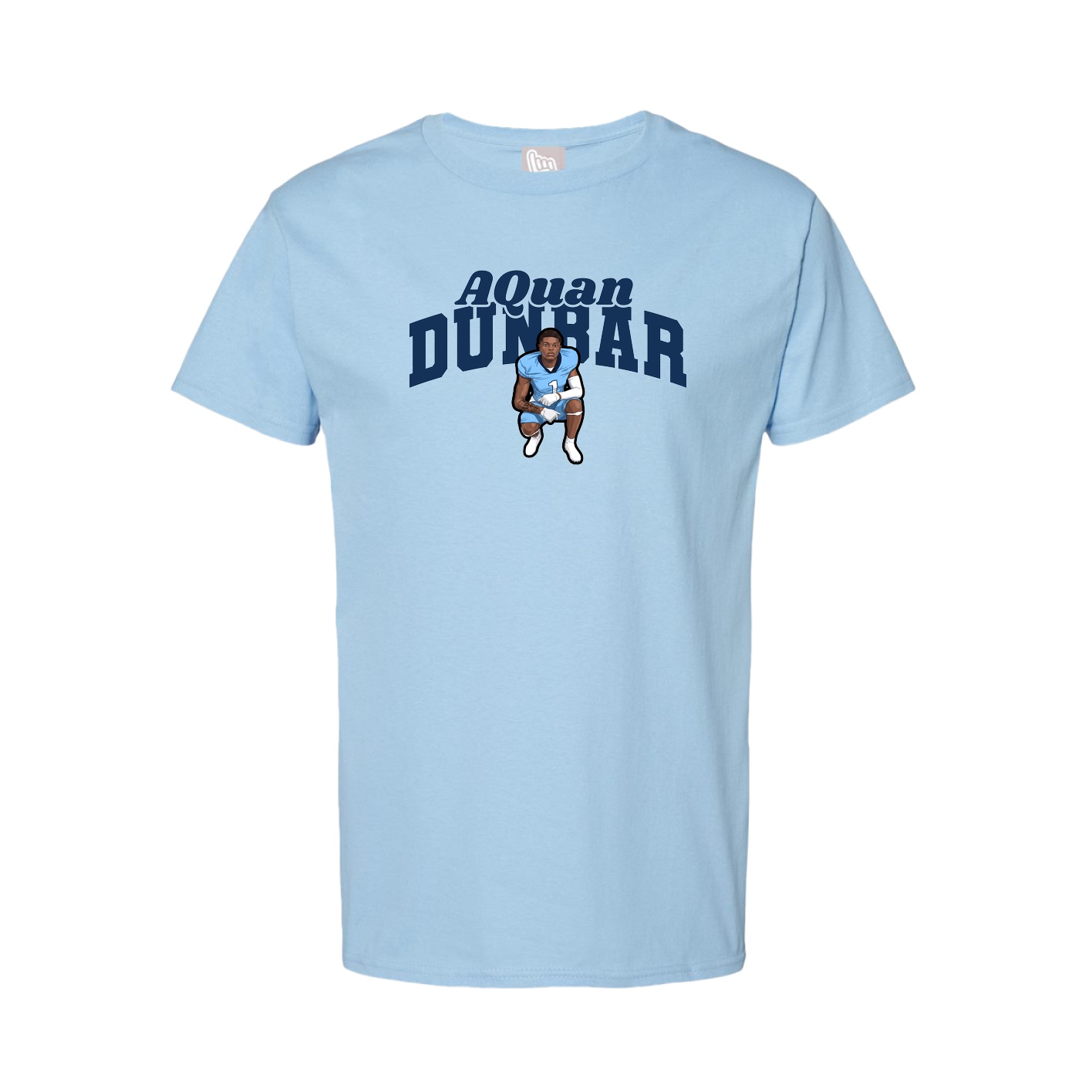 Youth Tee — Signature Arch in Light Blue