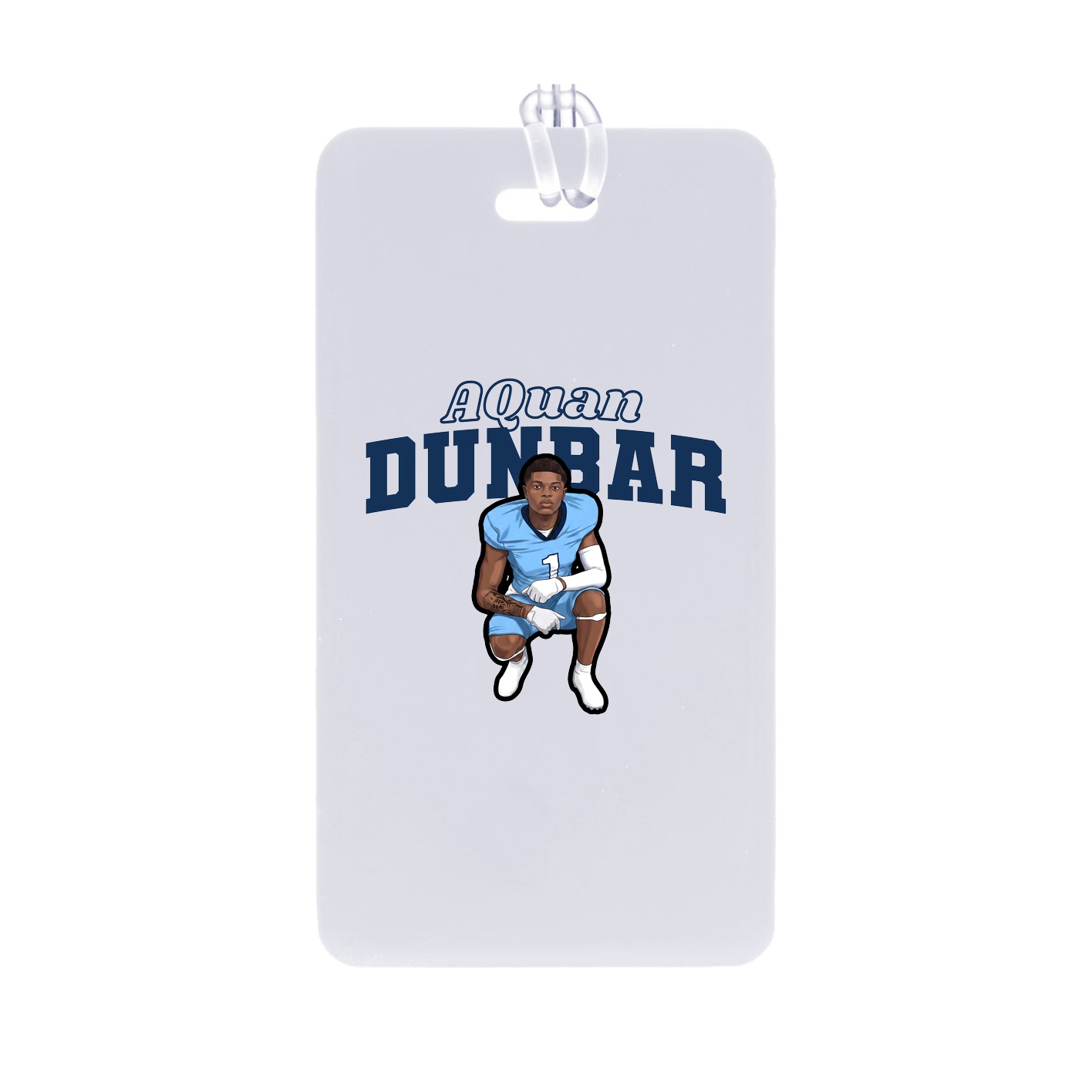 Bag Tag — Name Arch in Classic