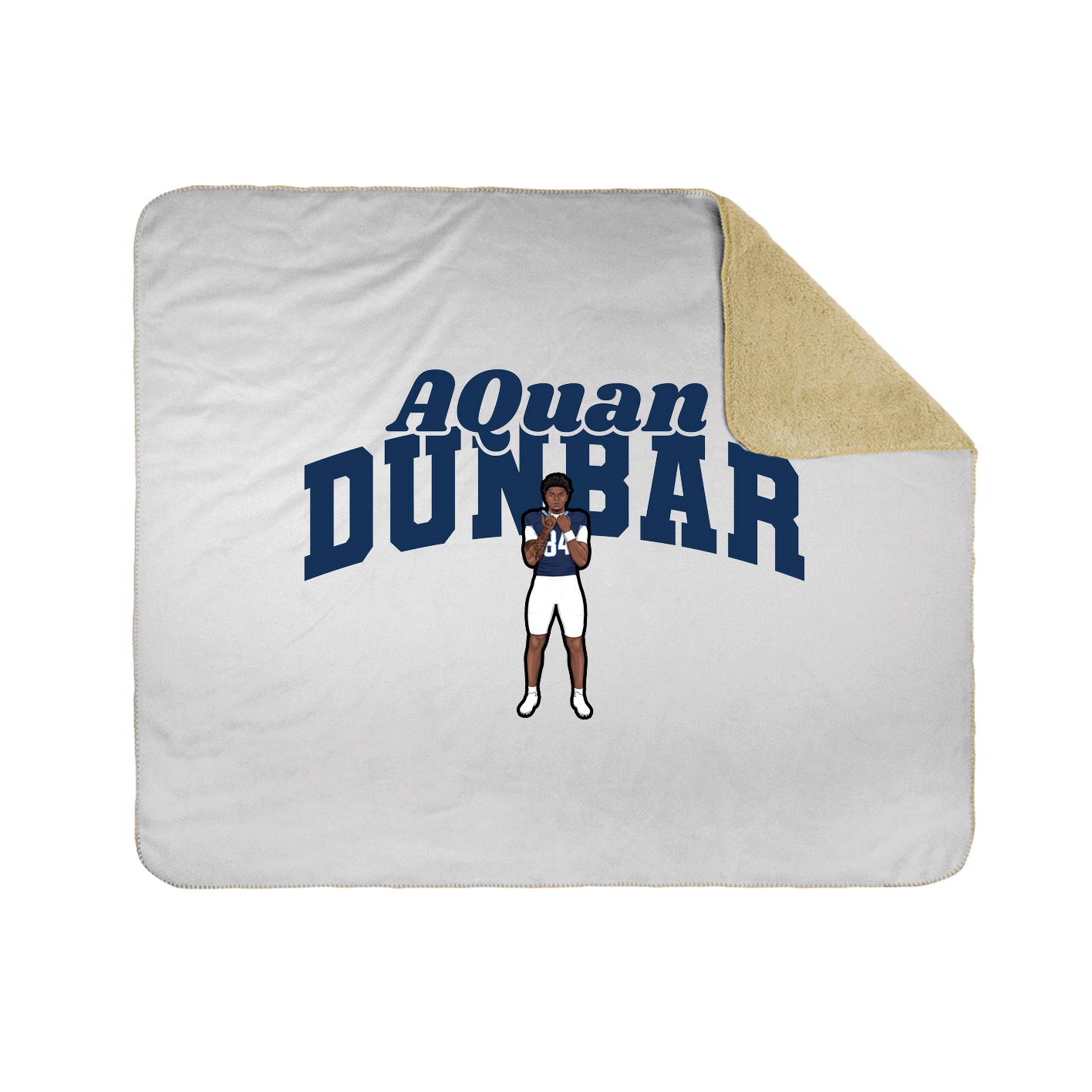 Throw Blanket — Signature Arch in White