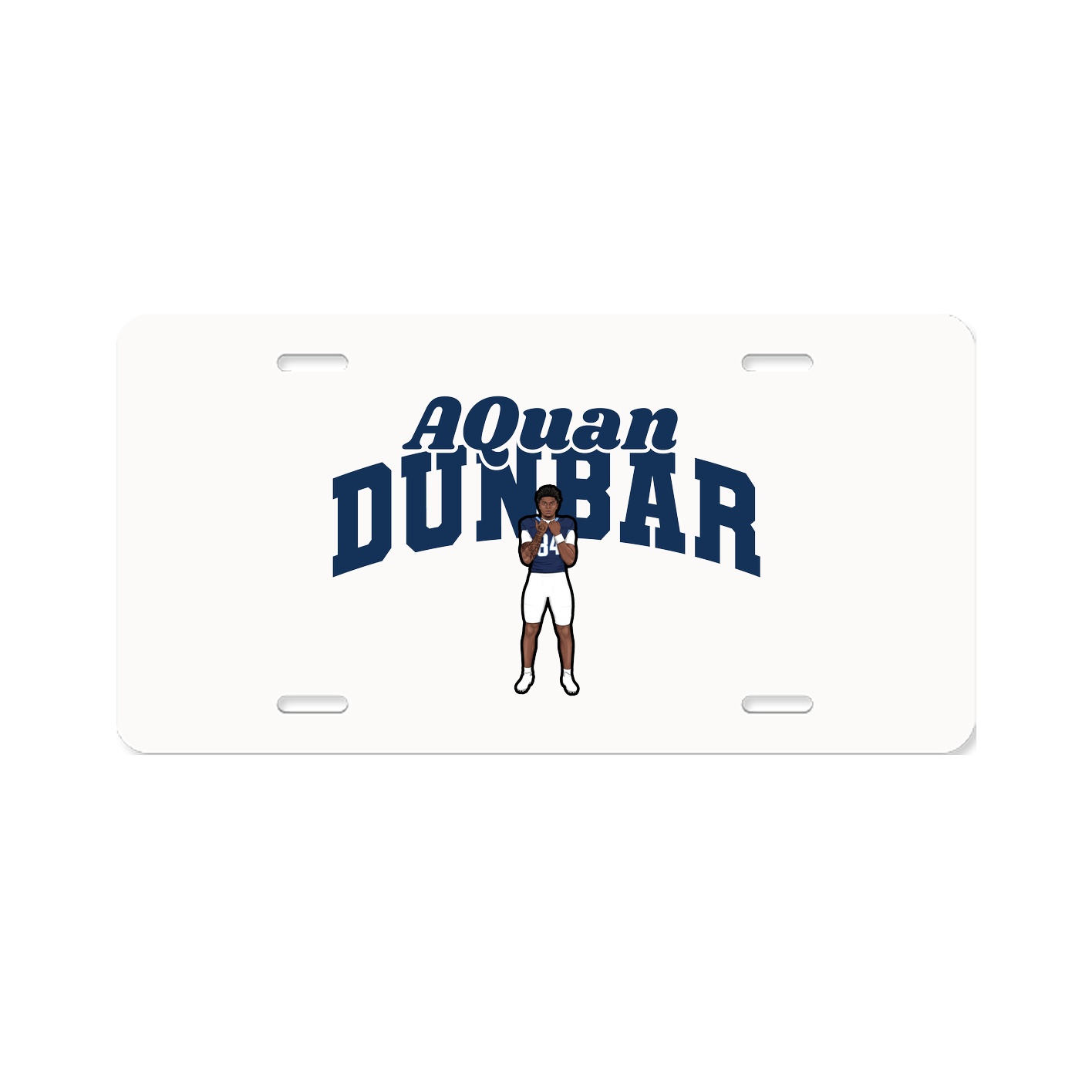 License Plate — Signature Arch in Classic