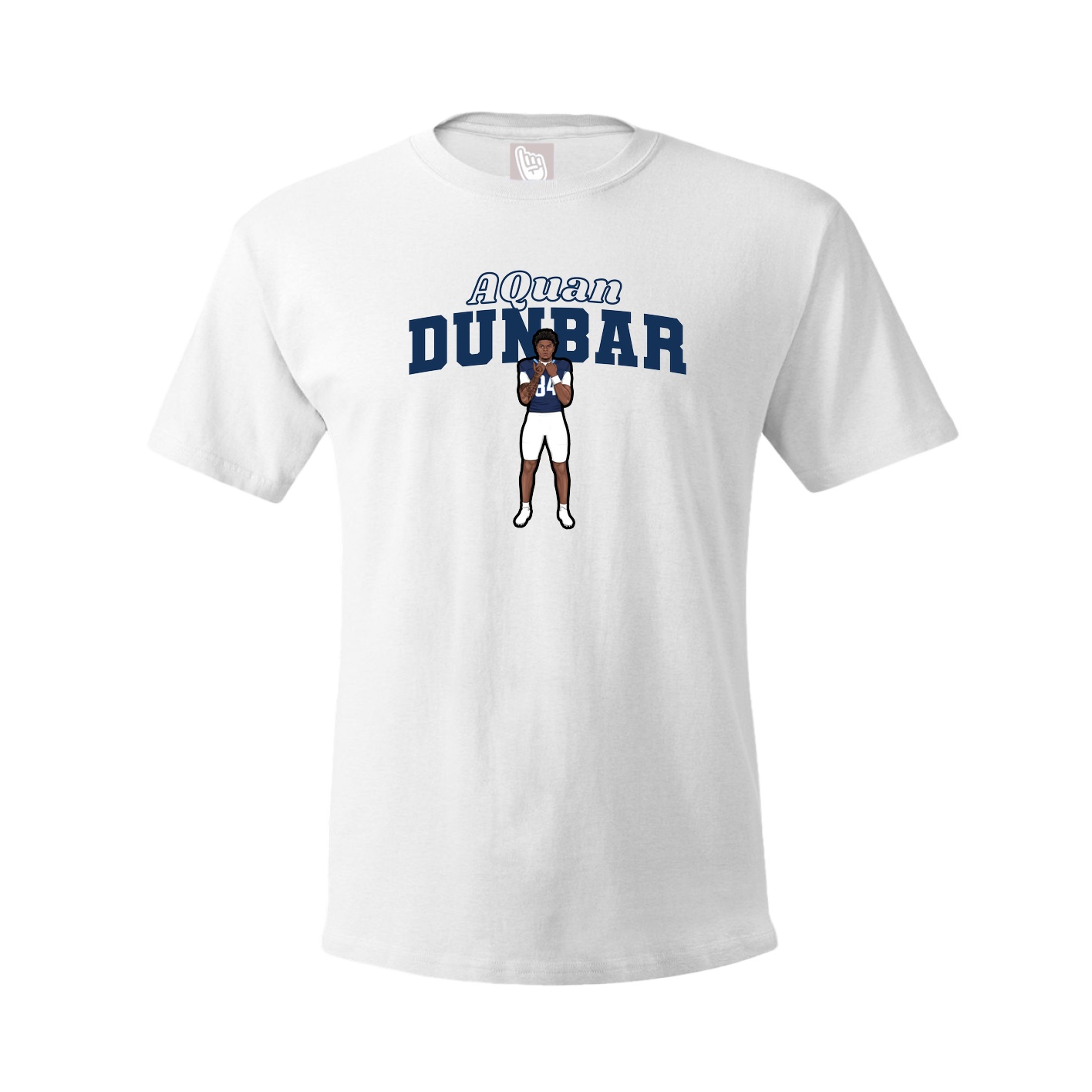 Tee — Name Arch in White