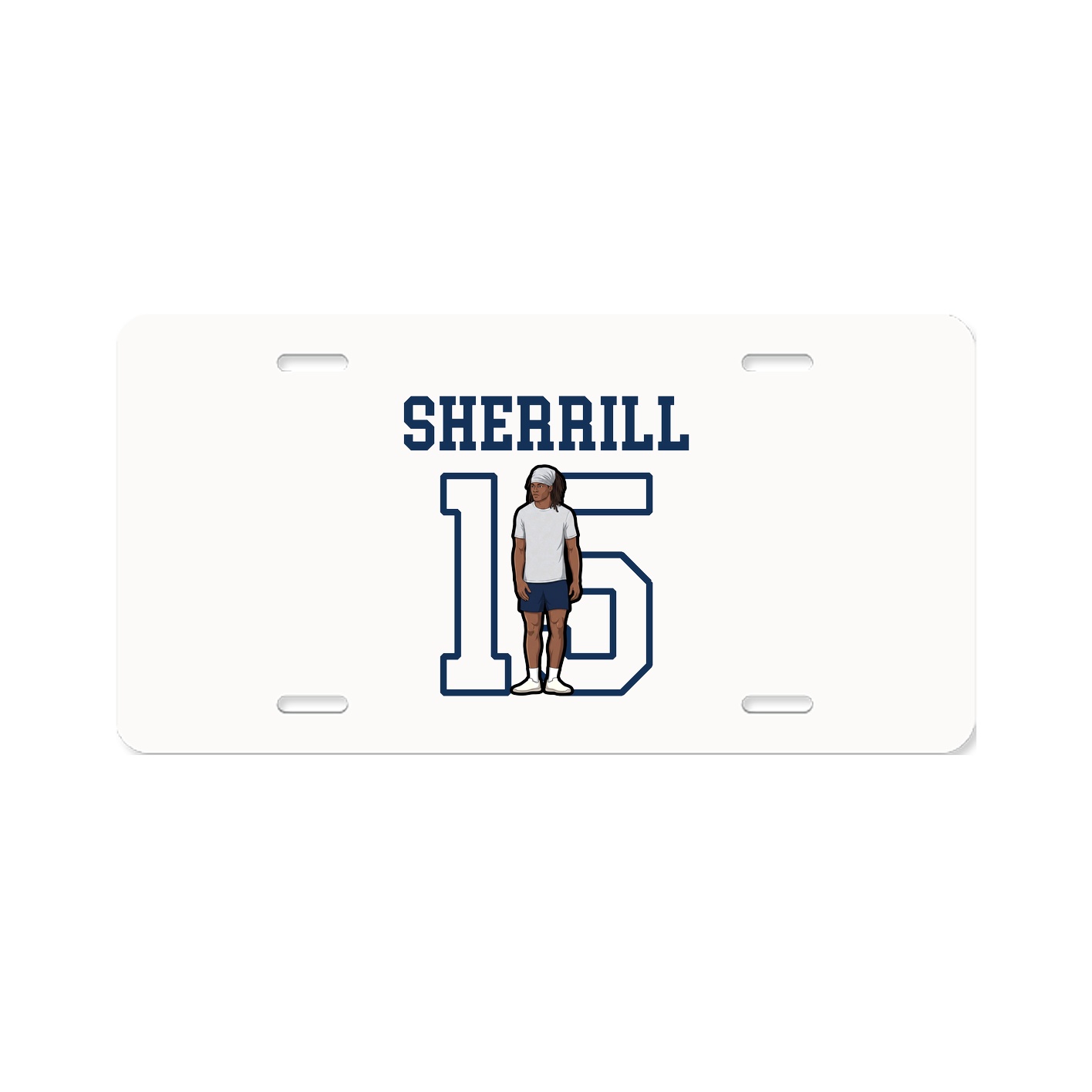 License Plate — Shirsey in Classic