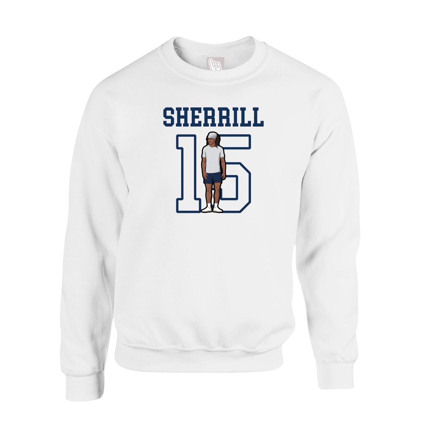 Fleece Crew — Shirsey in White
