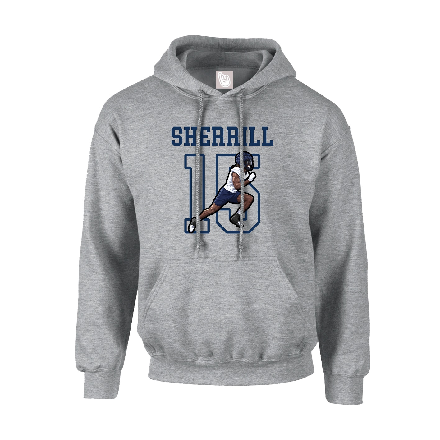 Hoodie — Shirsey in Grey