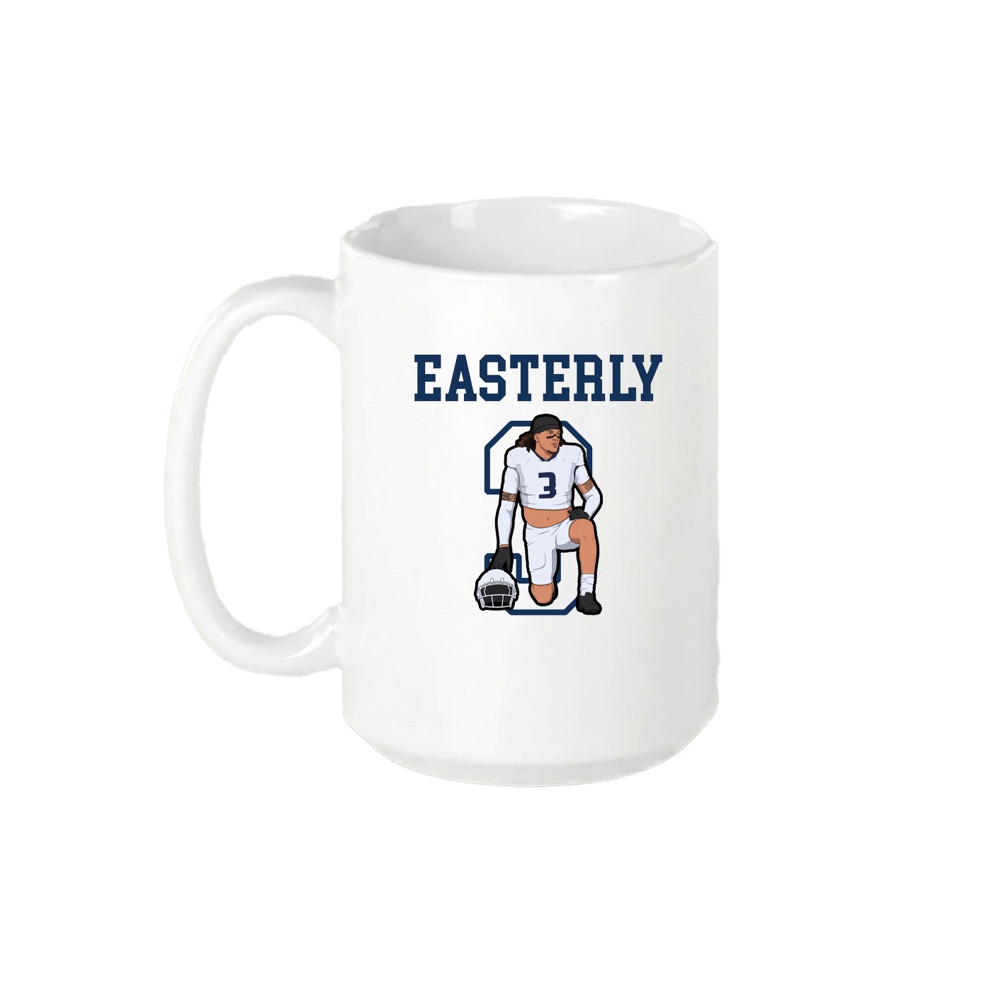 15oz Coffee Mug — Shirsey in White