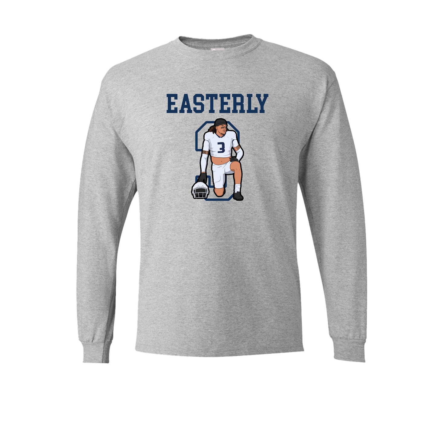 Long Sleeve Tee — Shirsey in Grey