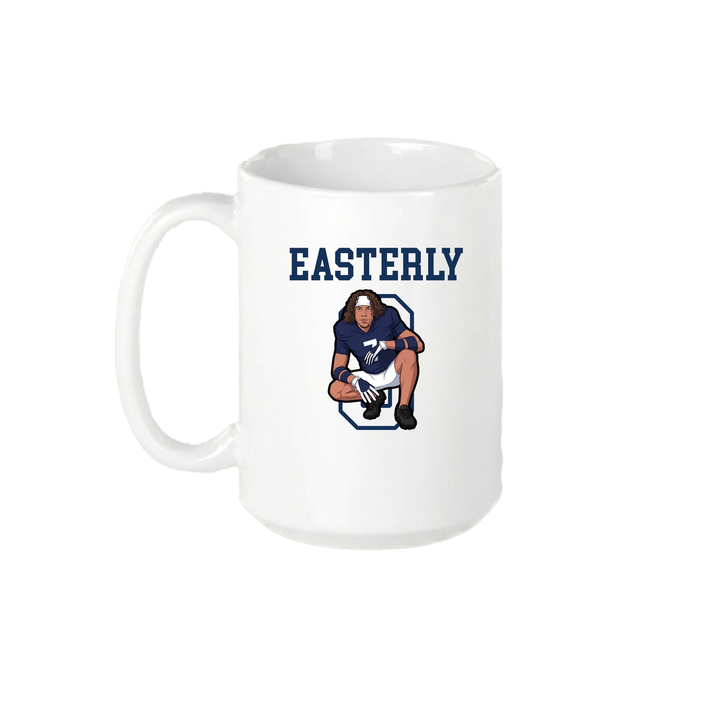 15oz Coffee Mug — Shirsey in White