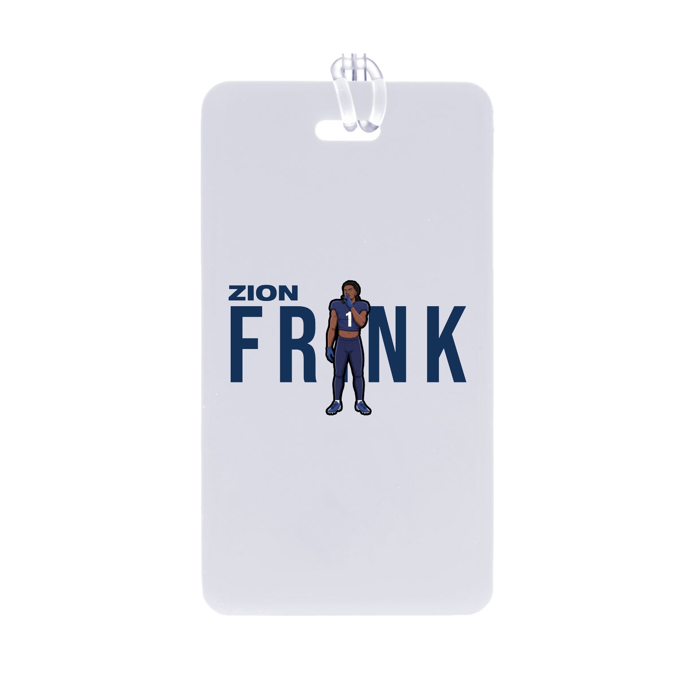 Bag Tag — Player Name in Classic