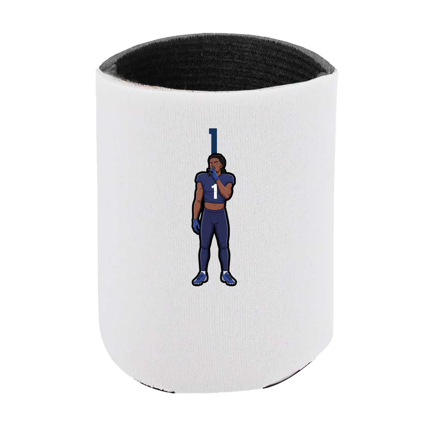 Can Holder — Number Top in White