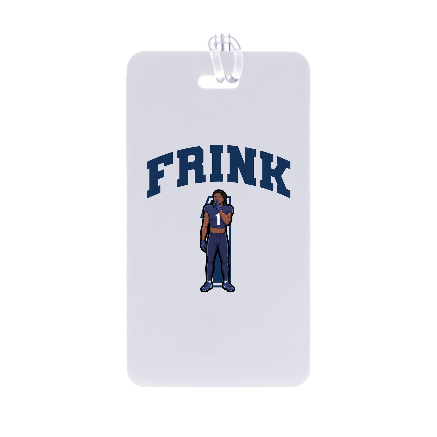Bag Tag — Number in Classic