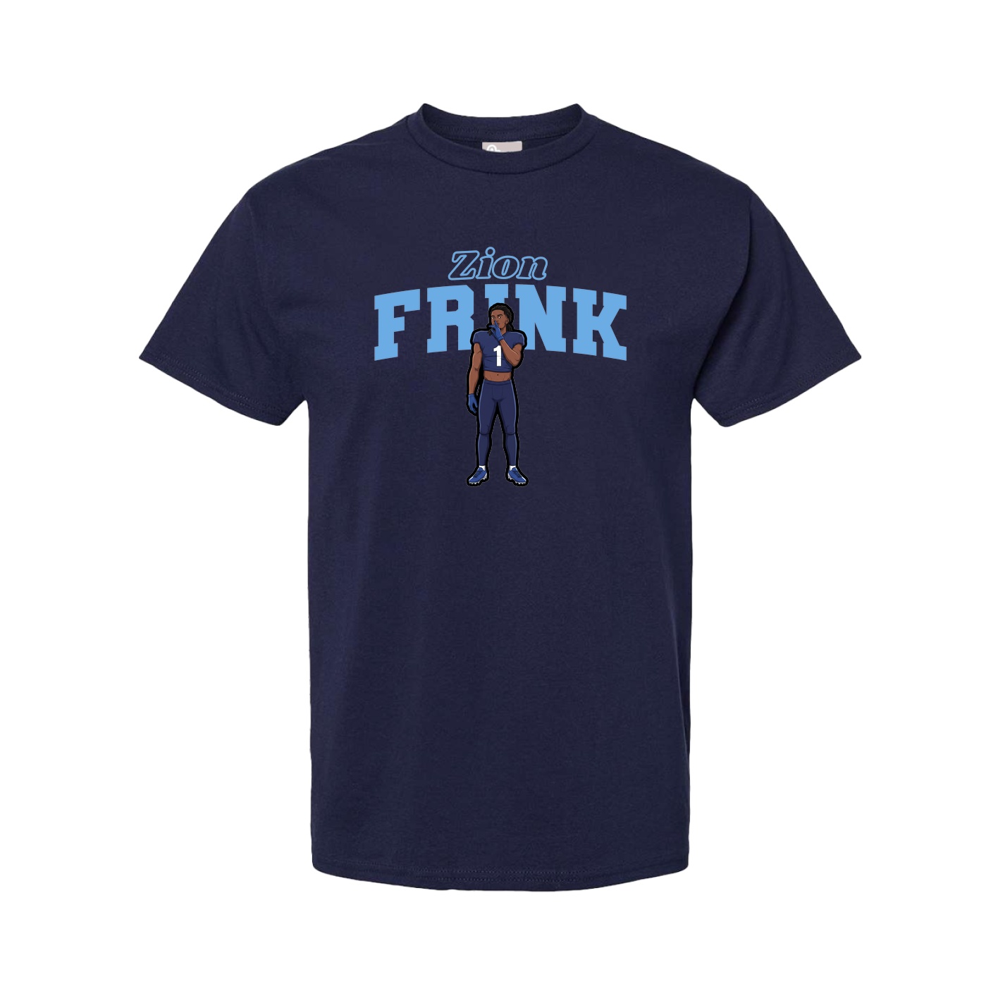 Tee — Name Arch in Navy
