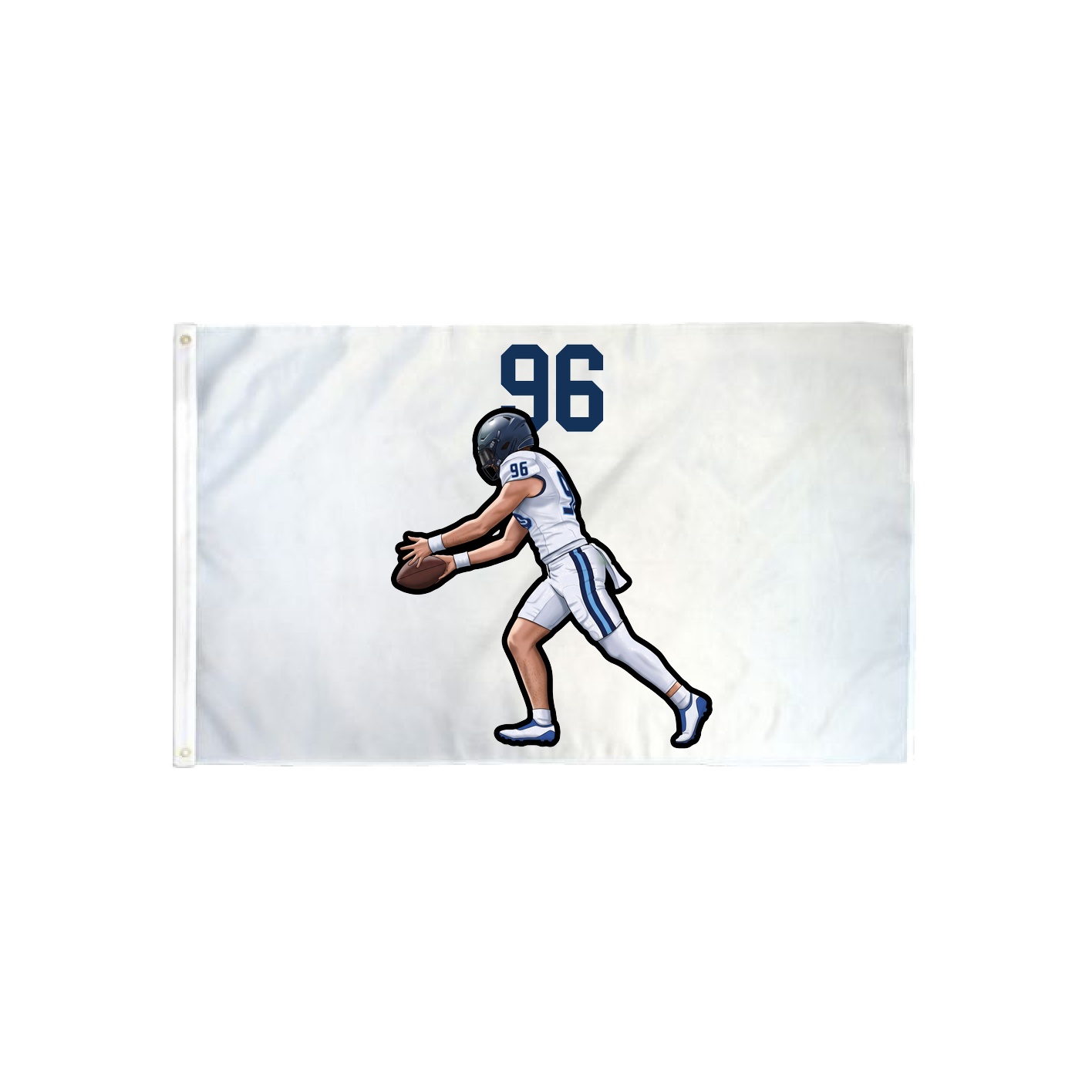3x5 Flag — Number Top in Classic