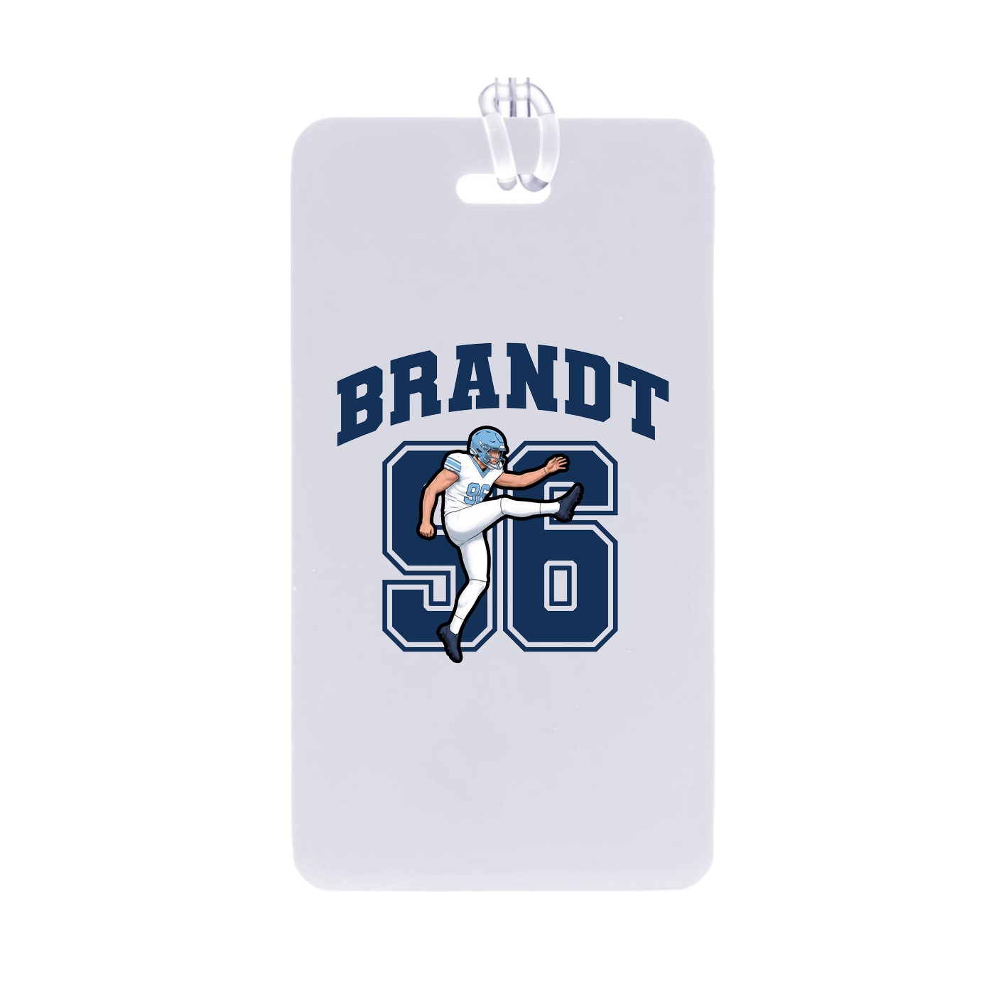 Bag Tag — Number in Classic