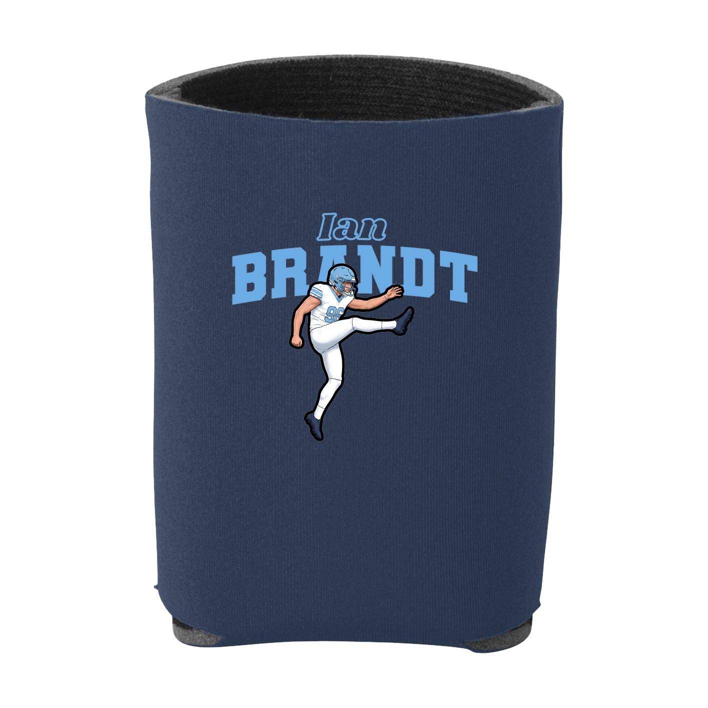 Can Holder — Name Arch in Navy