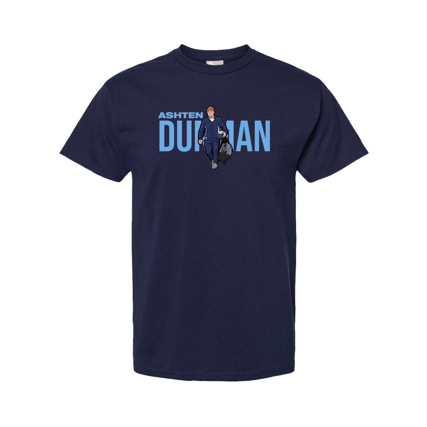 Tee — Player Name in Navy