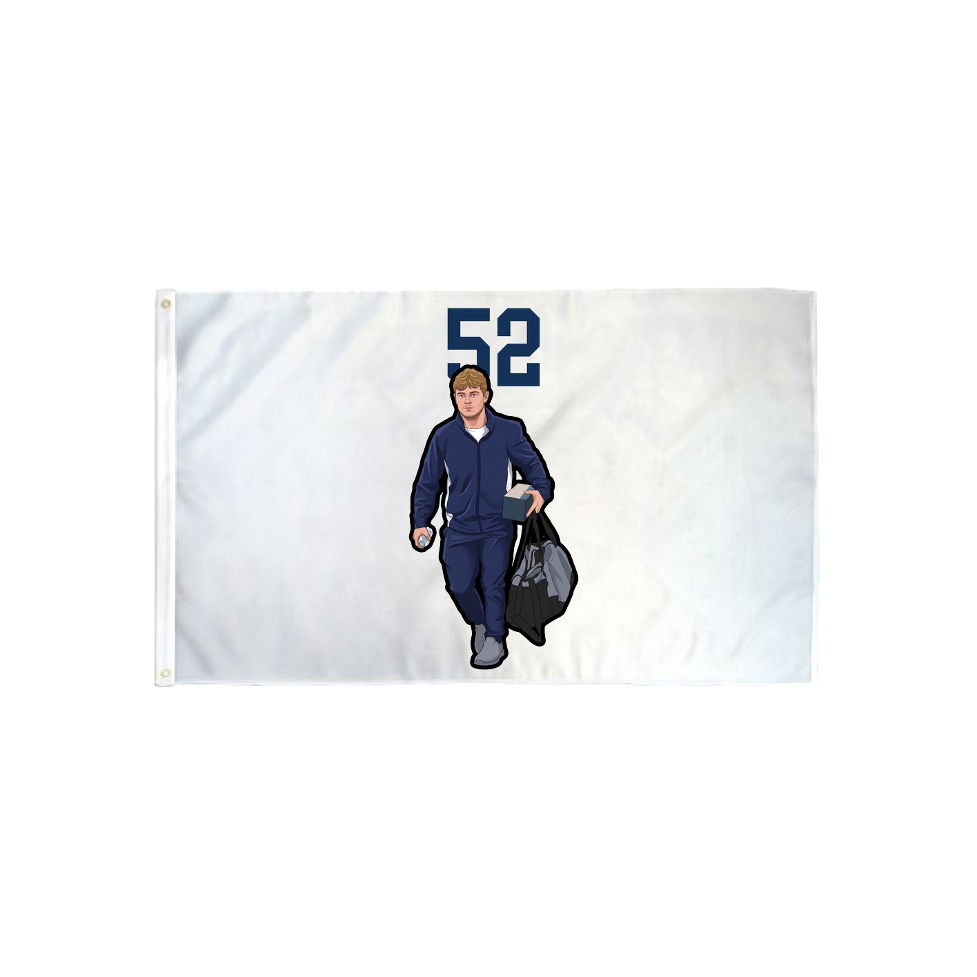 3x5 Flag — Number Top in Classic