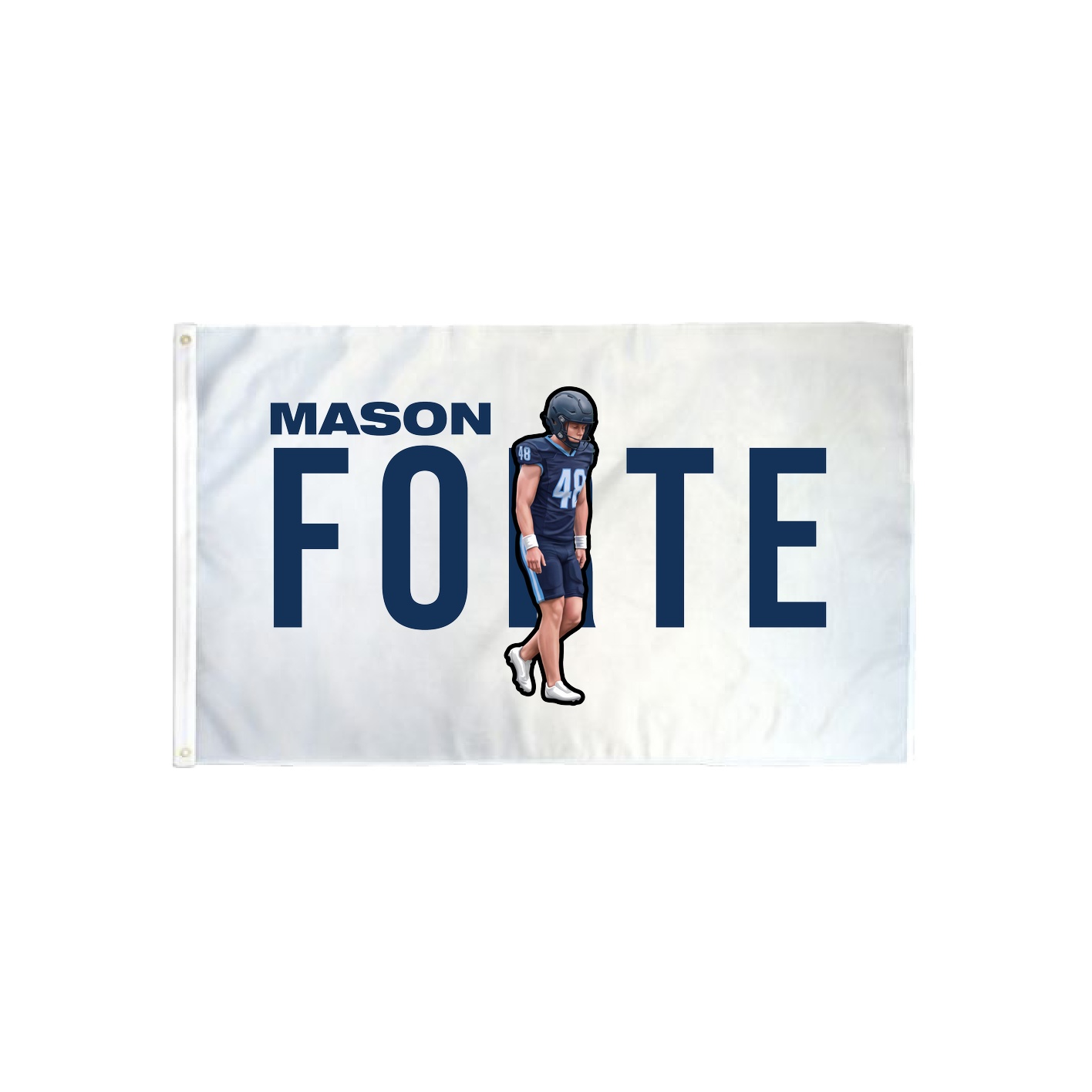 3x5 Flag — Player Name in Classic