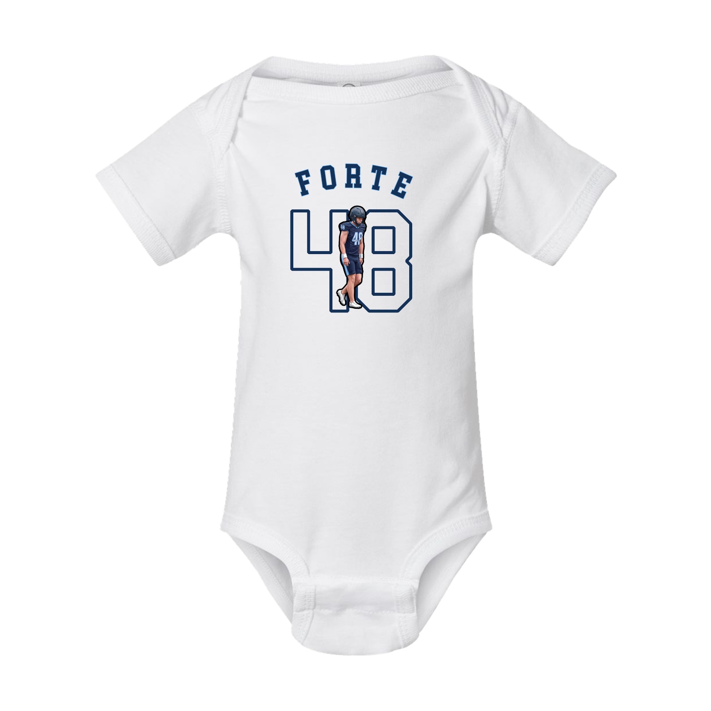 Baby Onesie — Shirsey Arch in White